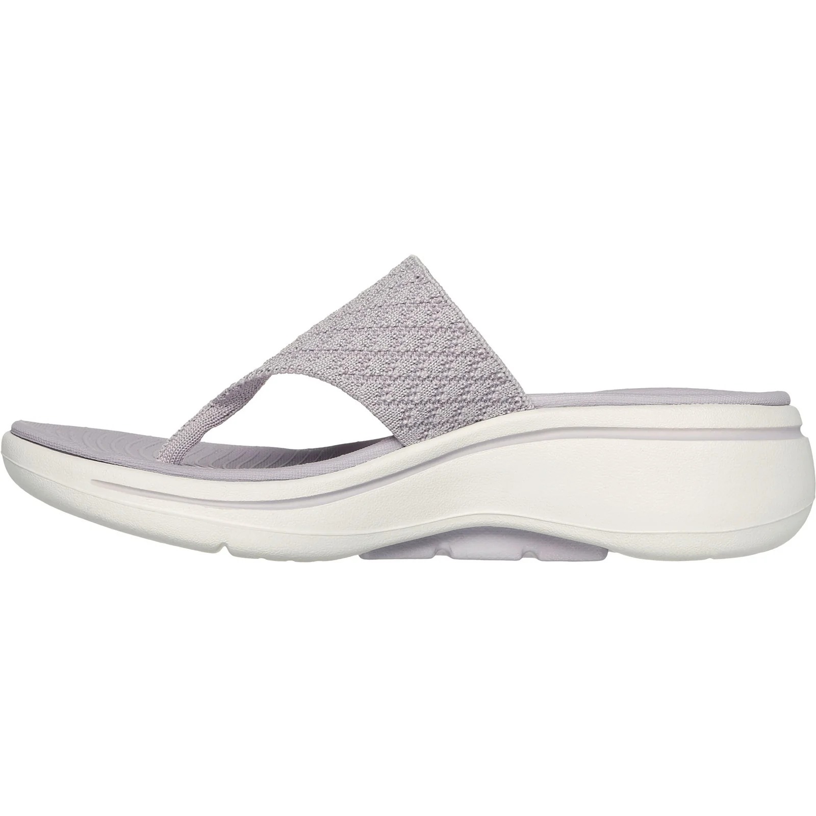 Women's Wide Fit Skechers 140803 Go Walk Arch Fit Sandals - Image 9