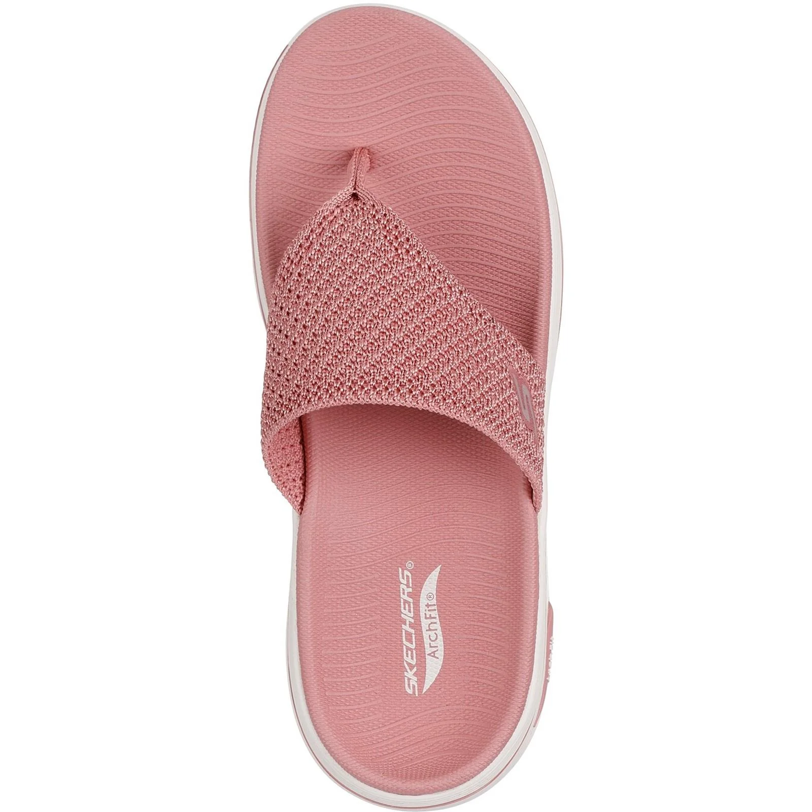 Women's Wide Fit Skechers 140861 Carrie Go Walk Arch Fit 2.0 Sandals - Image 10
