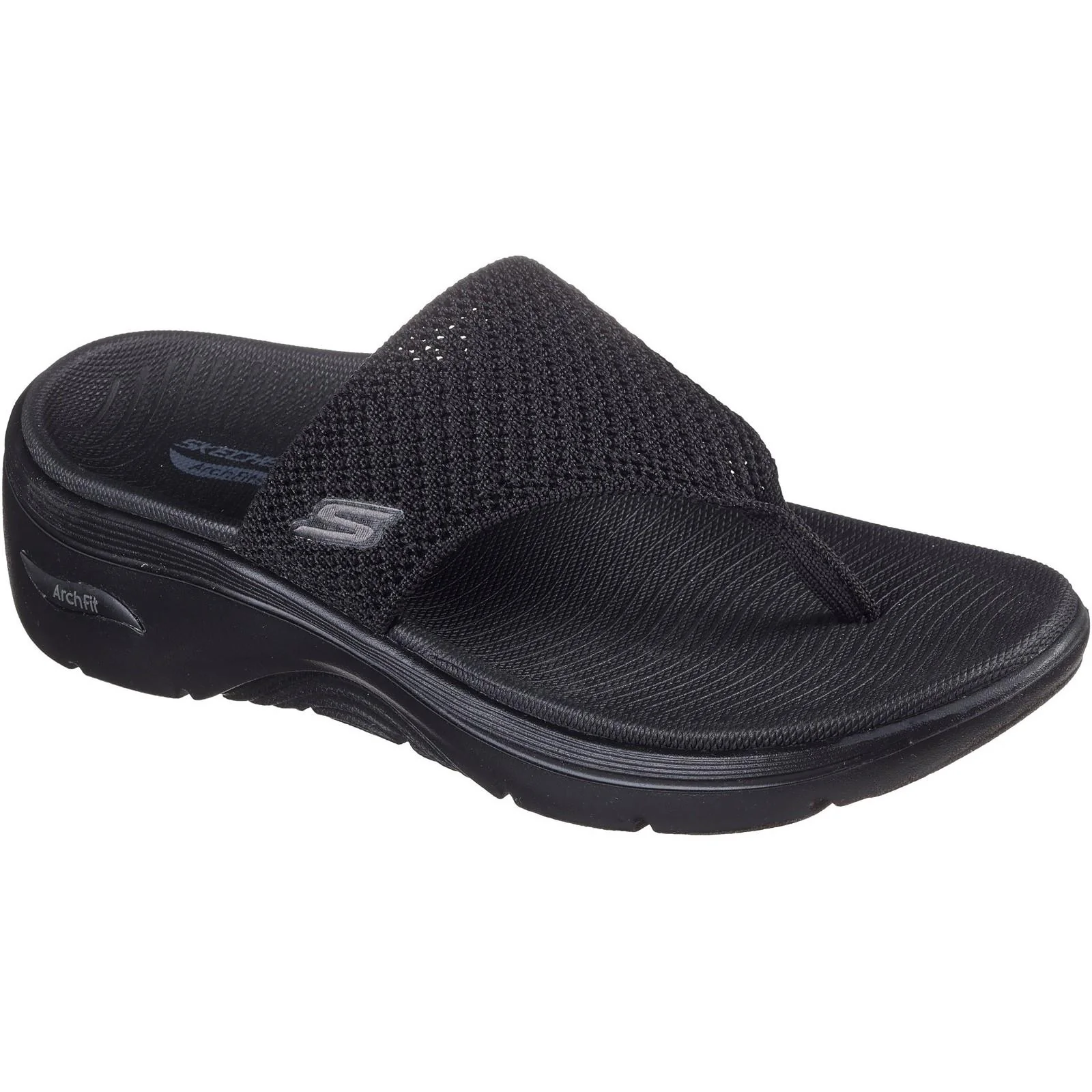 Women's Wide Fit Skechers 140861 Carrie Go Walk Arch Fit 2.0 Sandals - Image 3