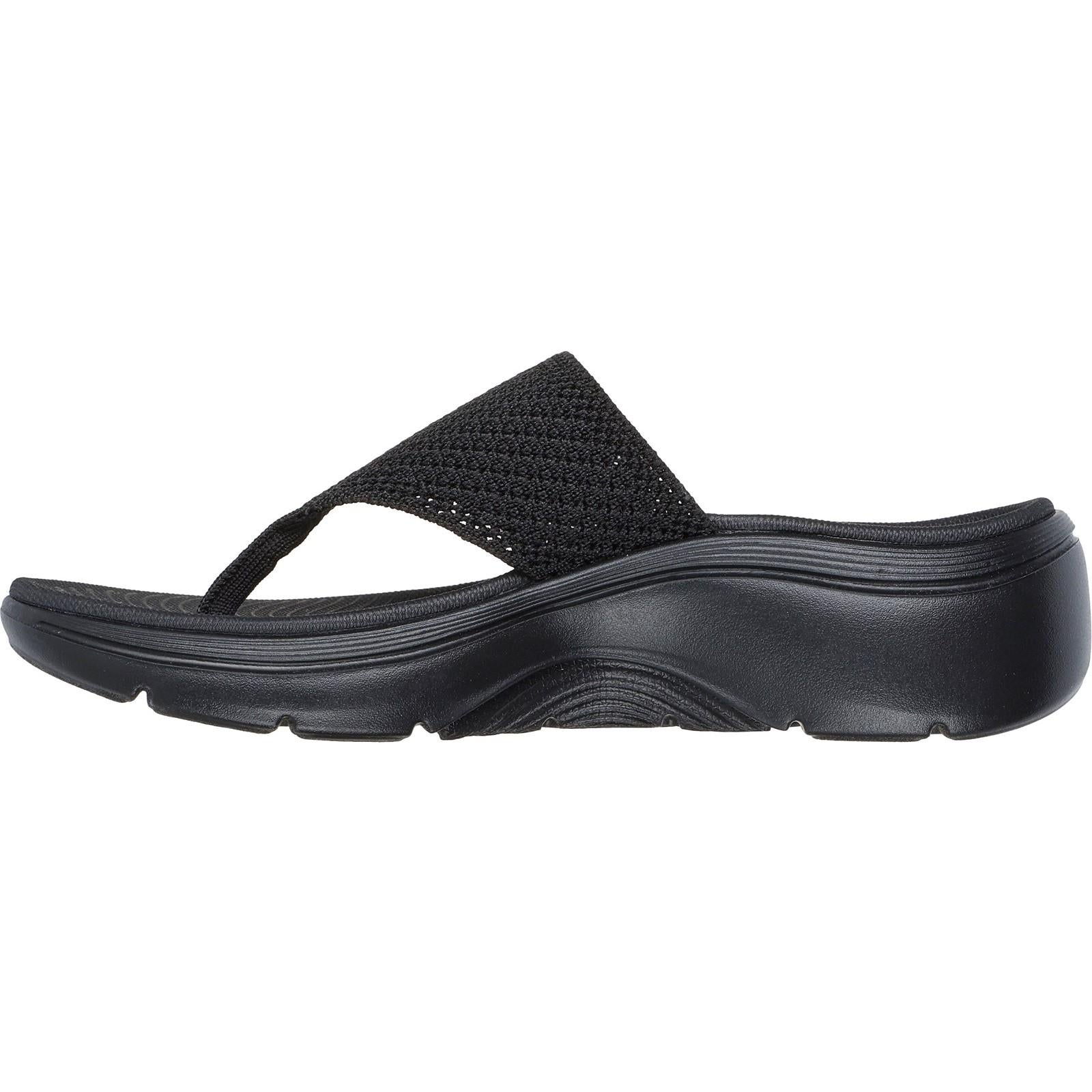 Women's Wide Fit Skechers 140861 Carrie Go Walk Arch Fit 2.0 Sandals - Image 4