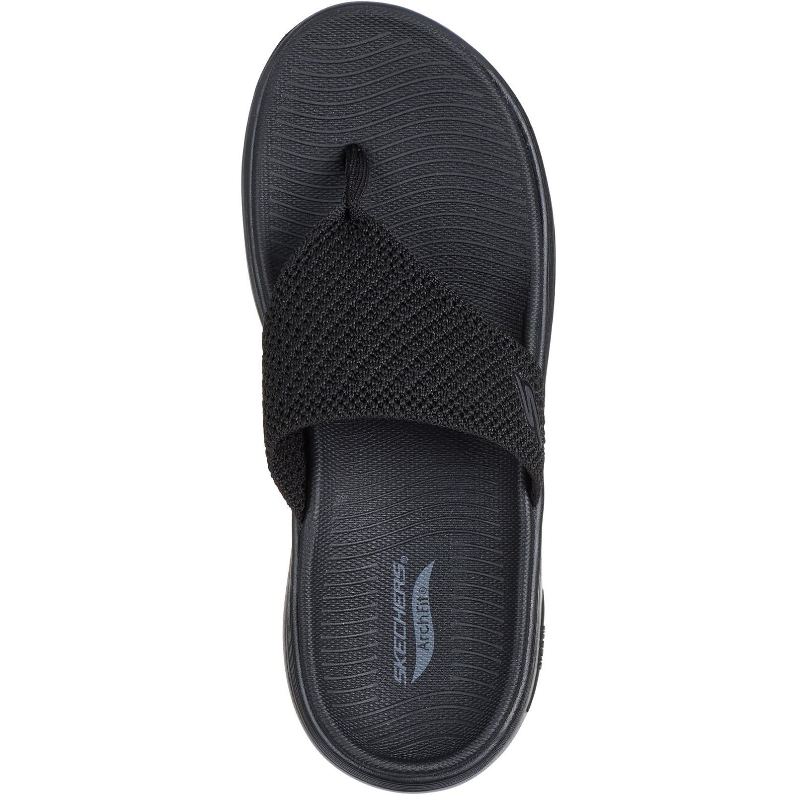 Women's Wide Fit Skechers 140861 Carrie Go Walk Arch Fit 2.0 Sandals - Image 5