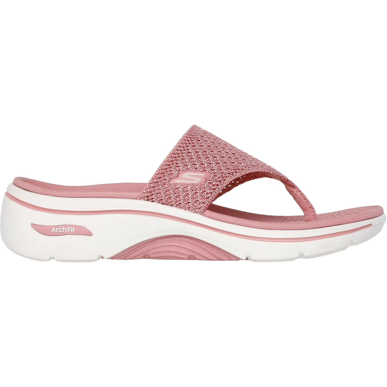 Women's Wide Fit Skechers 140861 Carrie Go Walk Arch Fit 2.0 Sandals - Image 7