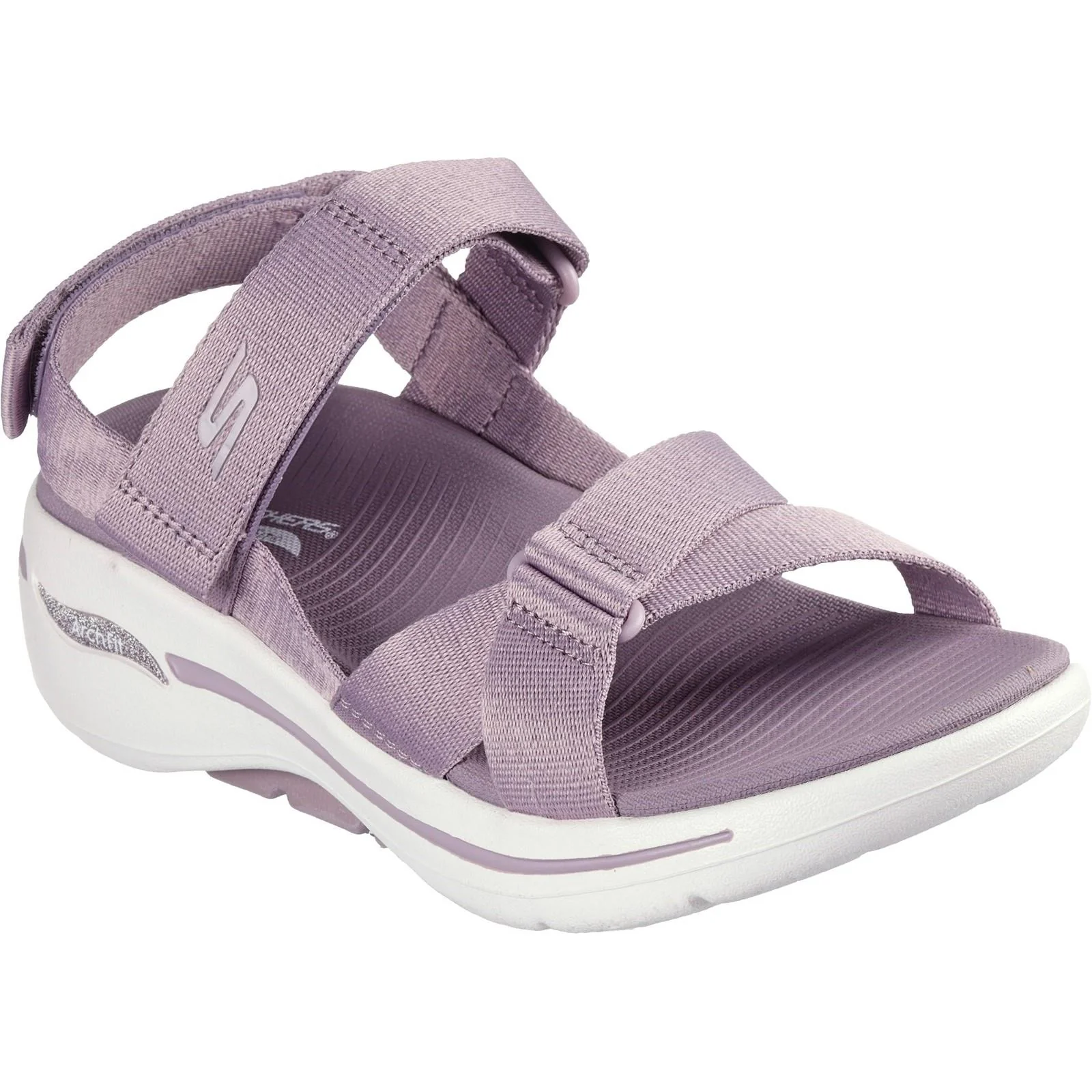 Women's Wide Fit Skechers 141451 Go Walk Flex Sublime Sandals - Image 10