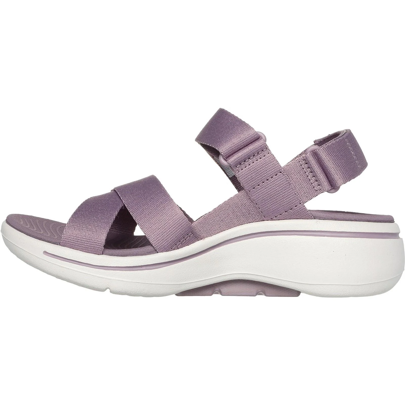 Women's Wide Fit Skechers 141451 Go Walk Flex Sublime Sandals - Image 11