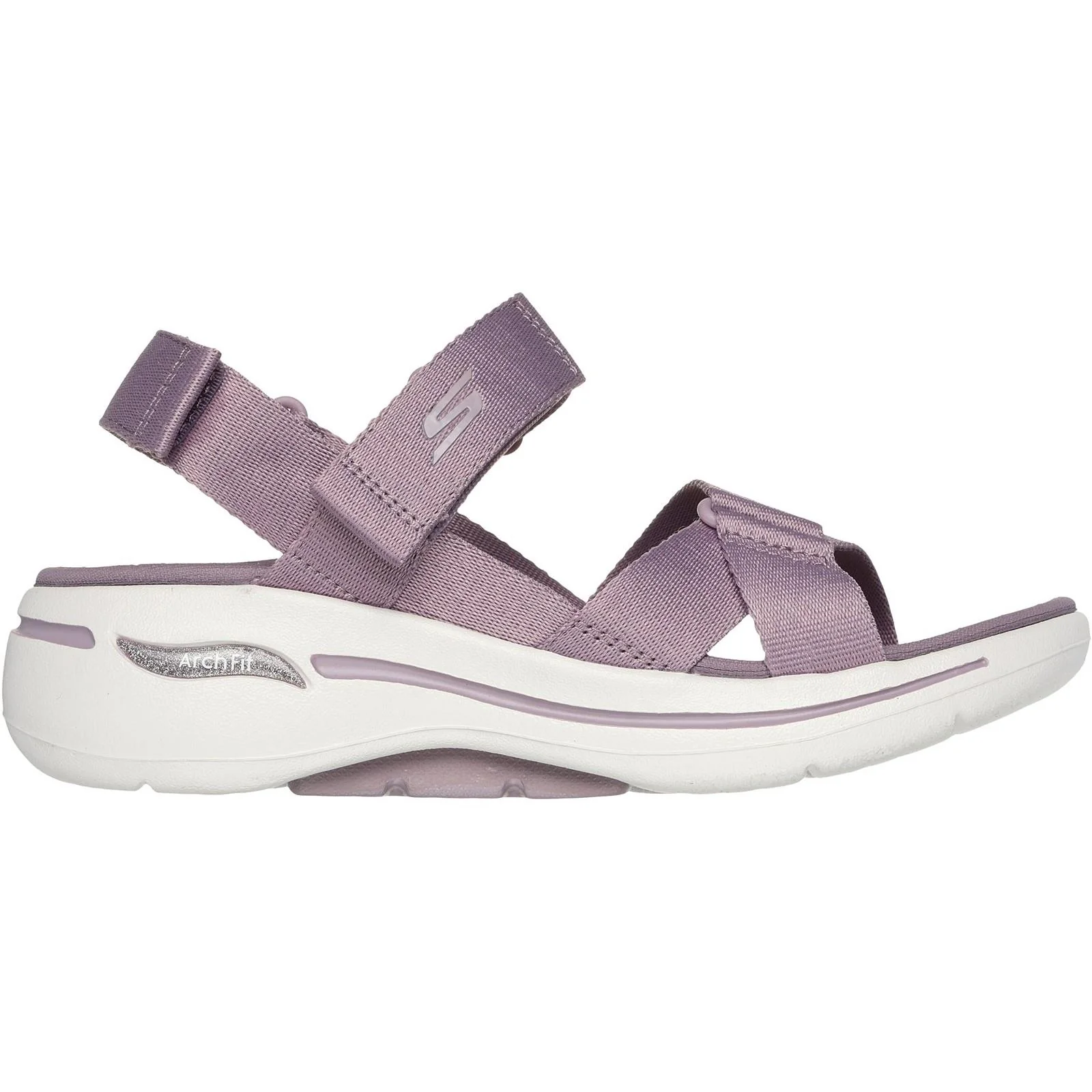 Women's Wide Fit Skechers 141451 Go Walk Flex Sublime Sandals - Image 9