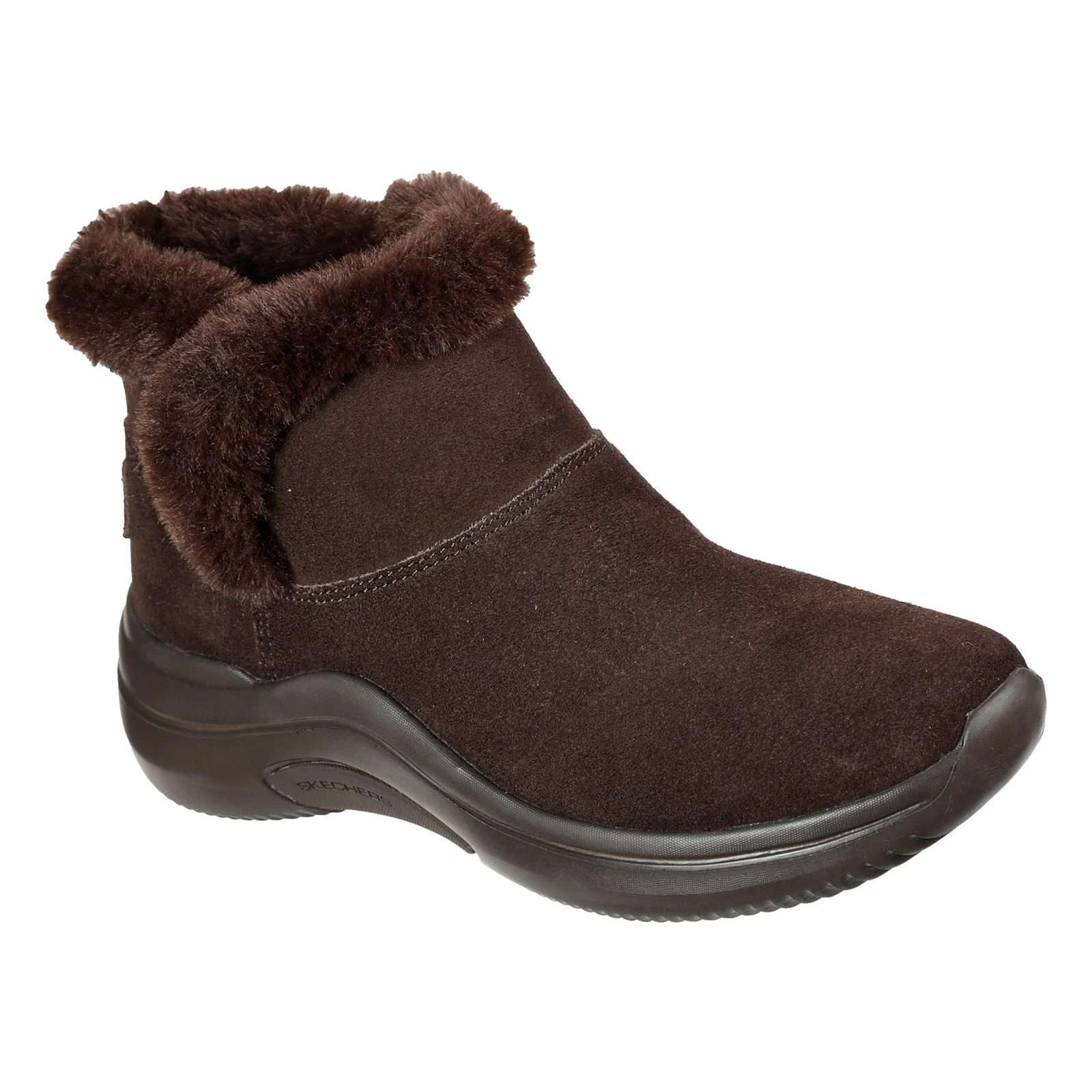Women's Wide Fit Skechers 144250 On The Go Midtown So Plush Boots - Image 3