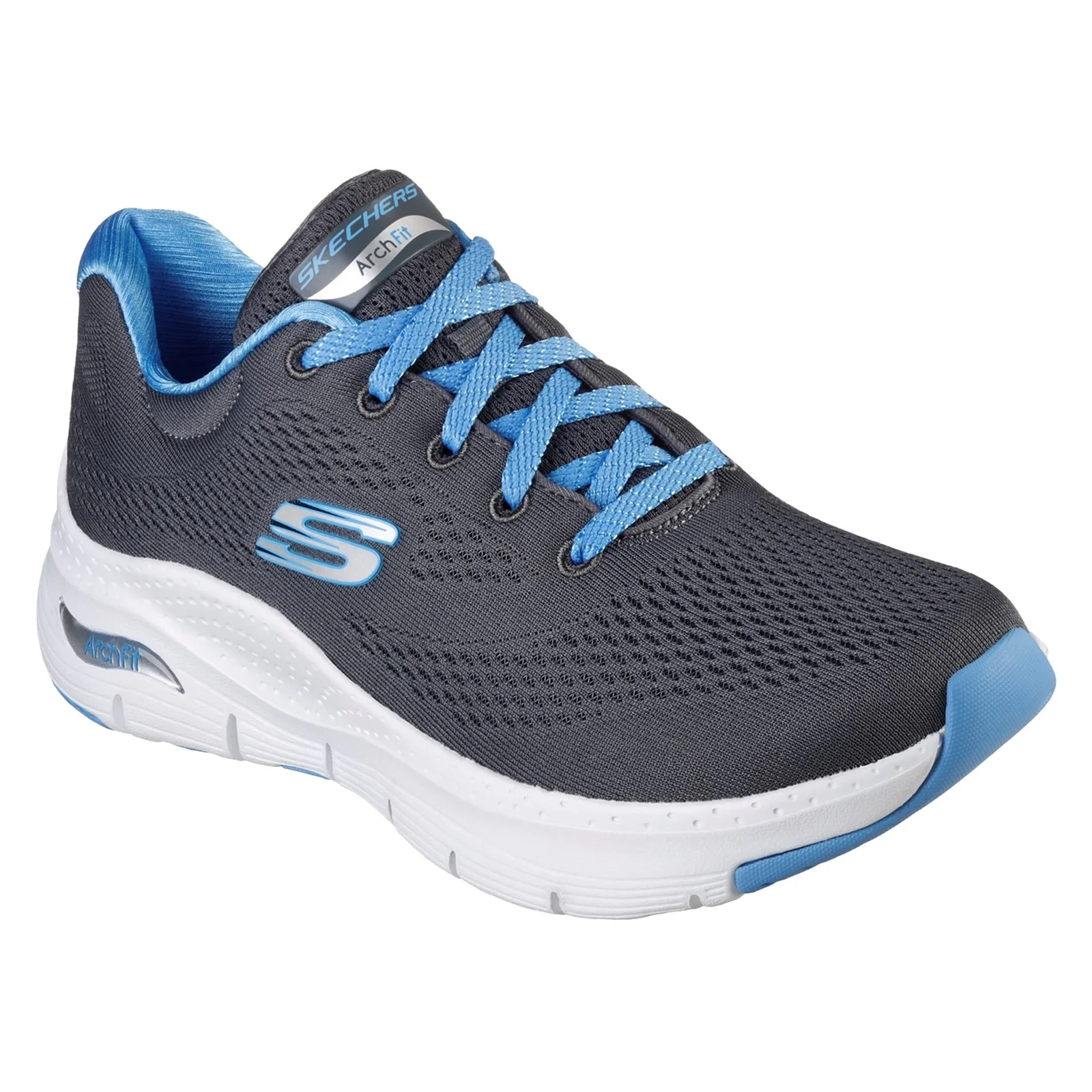 Women's Wide Fit Skechers 149057 Sunny Outlook Trainers - Image 3