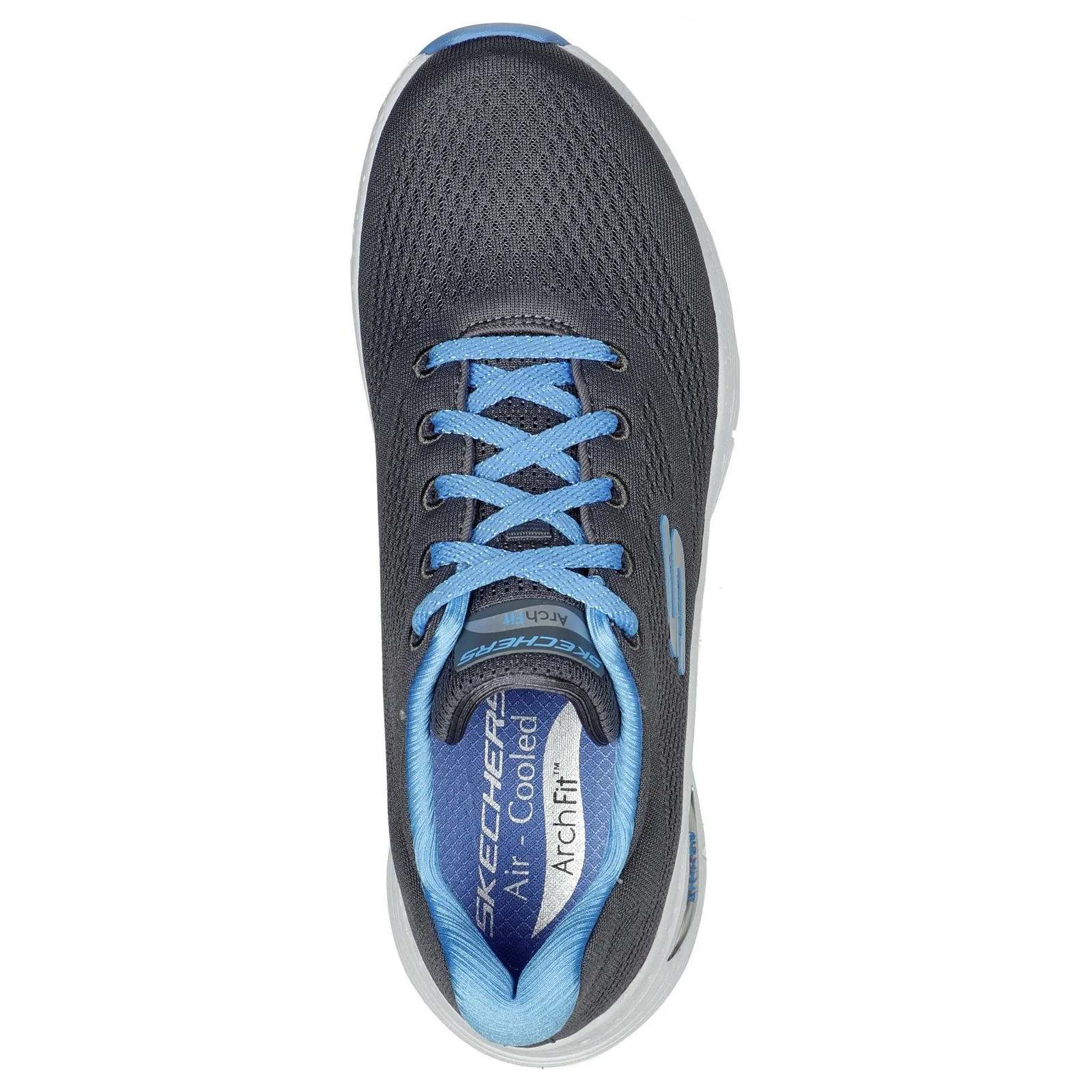 Women's Wide Fit Skechers 149057 Sunny Outlook Trainers - Image 5