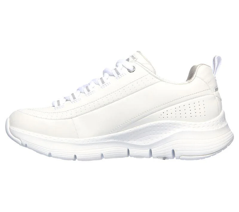 Women's Wide Fit Skechers 149146W Arch Fit Citi Drive Trainers - Image 4