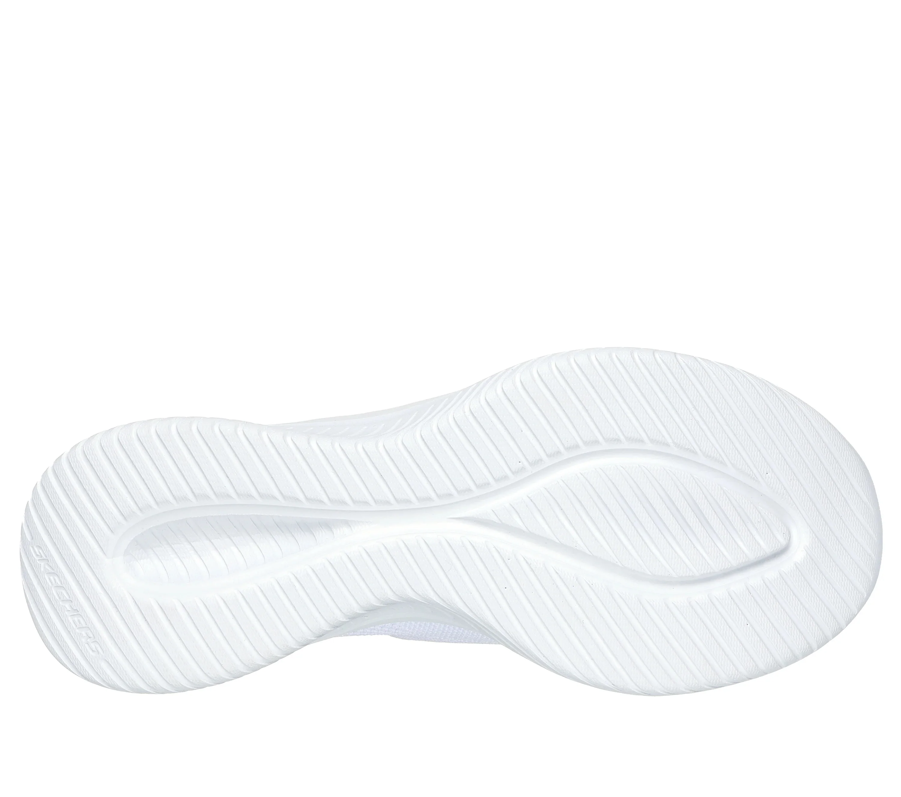 Women's Wide Fit Skechers 149710W Slip-ins Ultra Flex 3.0 Brilliant Trainers - White - Image 6