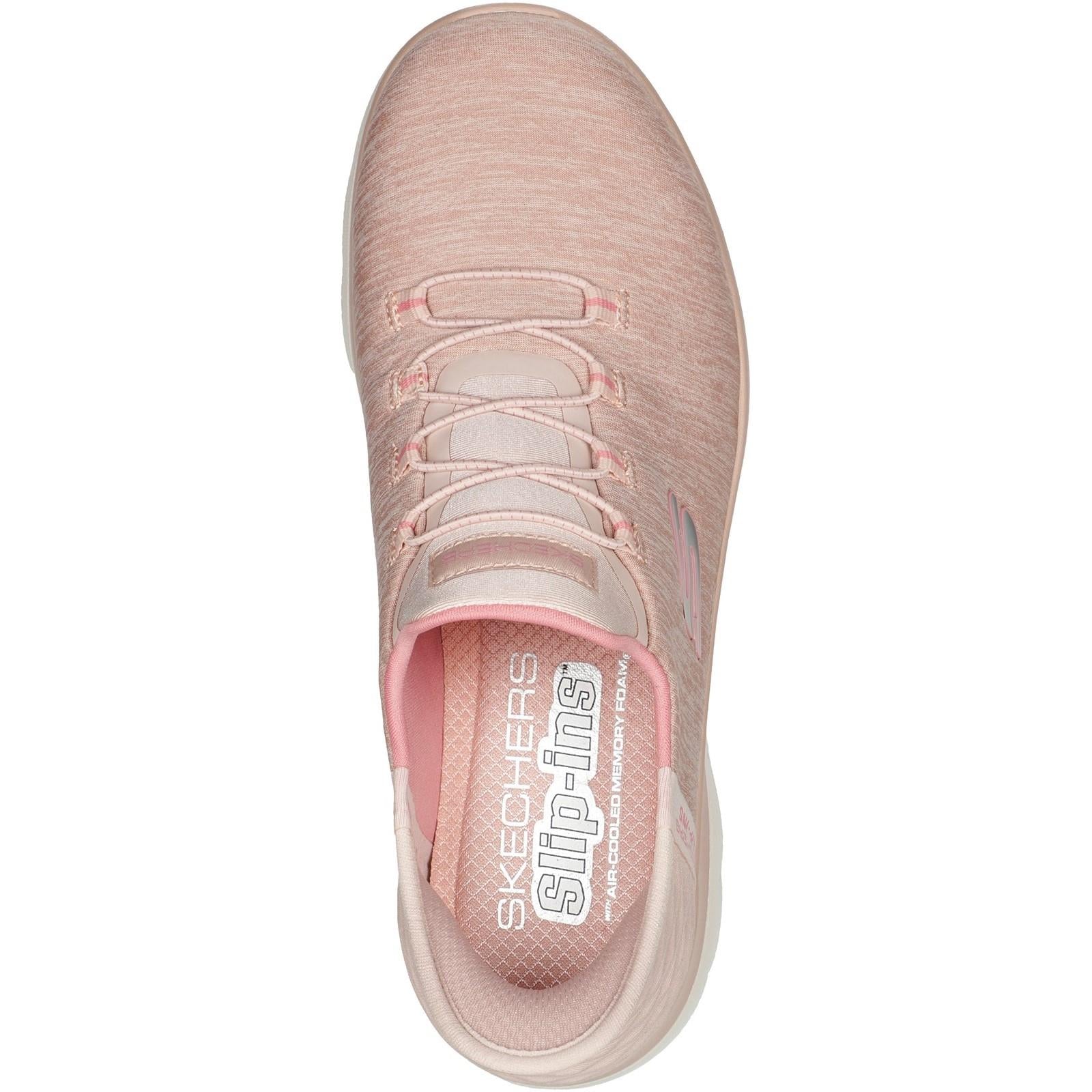 Women's Wide Fit Skechers 149937 Slip-ins Summits Dazzling Trainers - Image 10