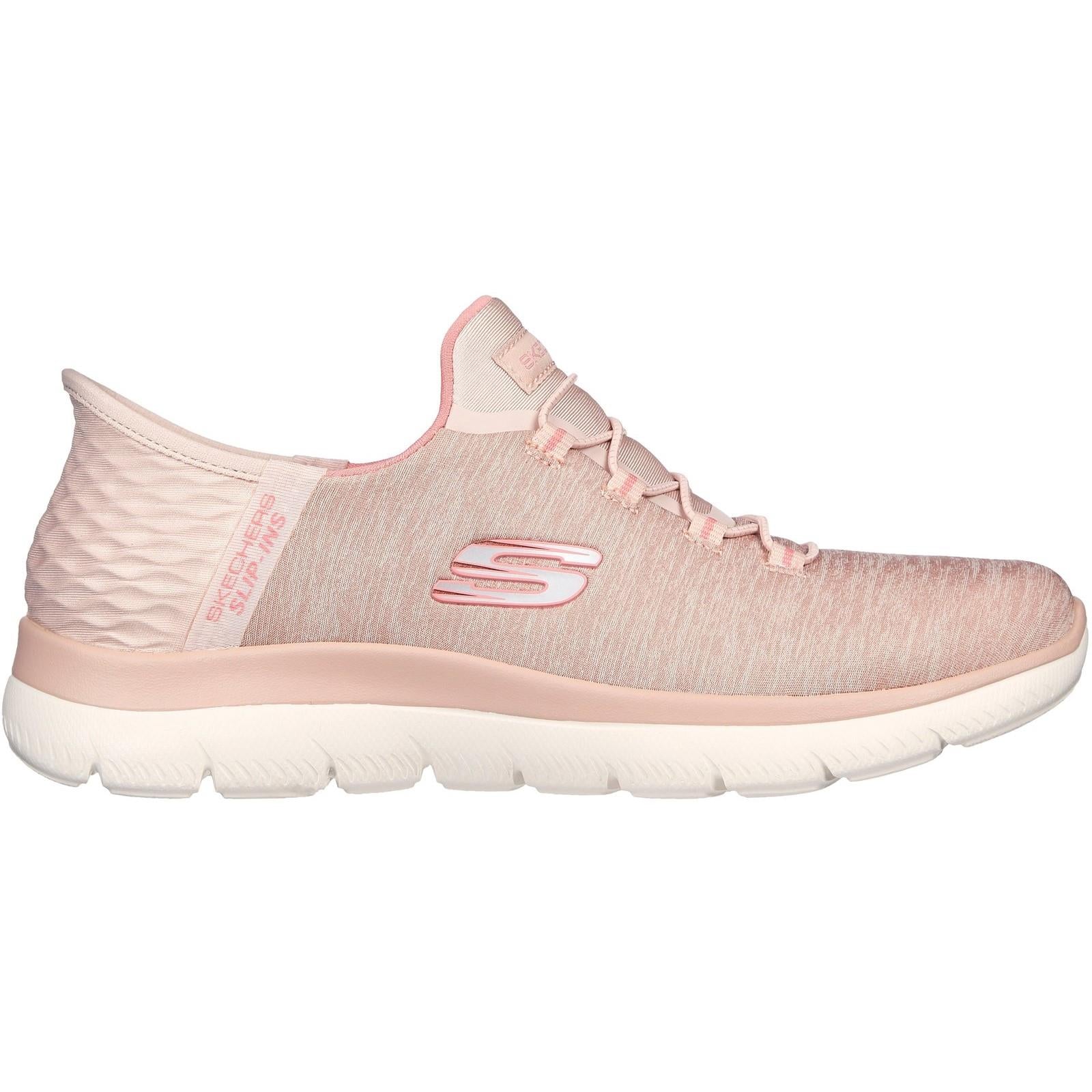 Women's Wide Fit Skechers 149937 Slip-ins Summits Dazzling Trainers - Image 7