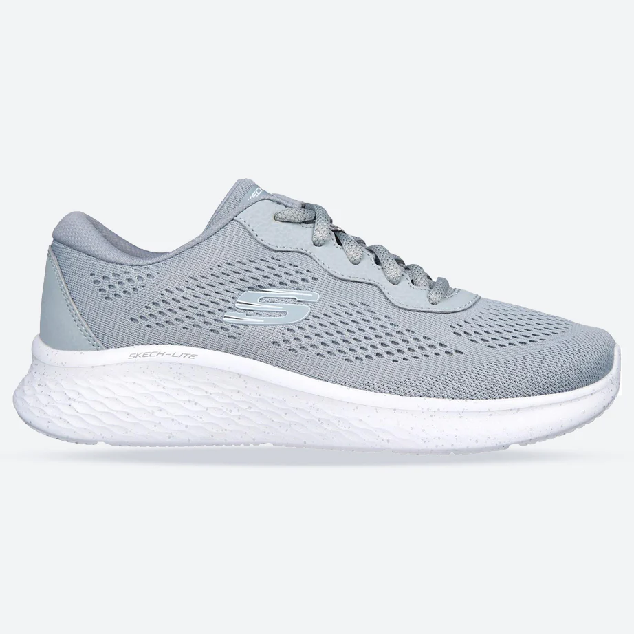 Women's Wide Fit Skechers 149991 Skech Lite Pro Perfect Time Trainers - Grey