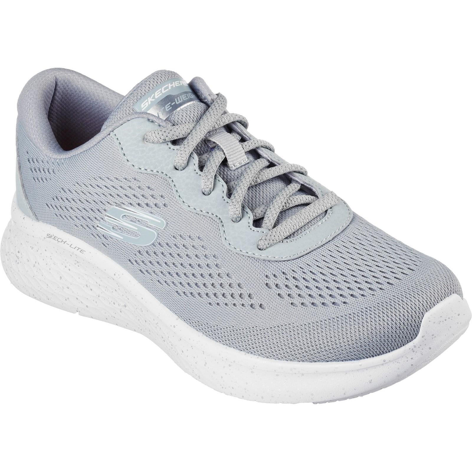 Women's Wide Fit Skechers 149991 Skech Lite Pro Perfect Time Trainers - Grey - Image 3