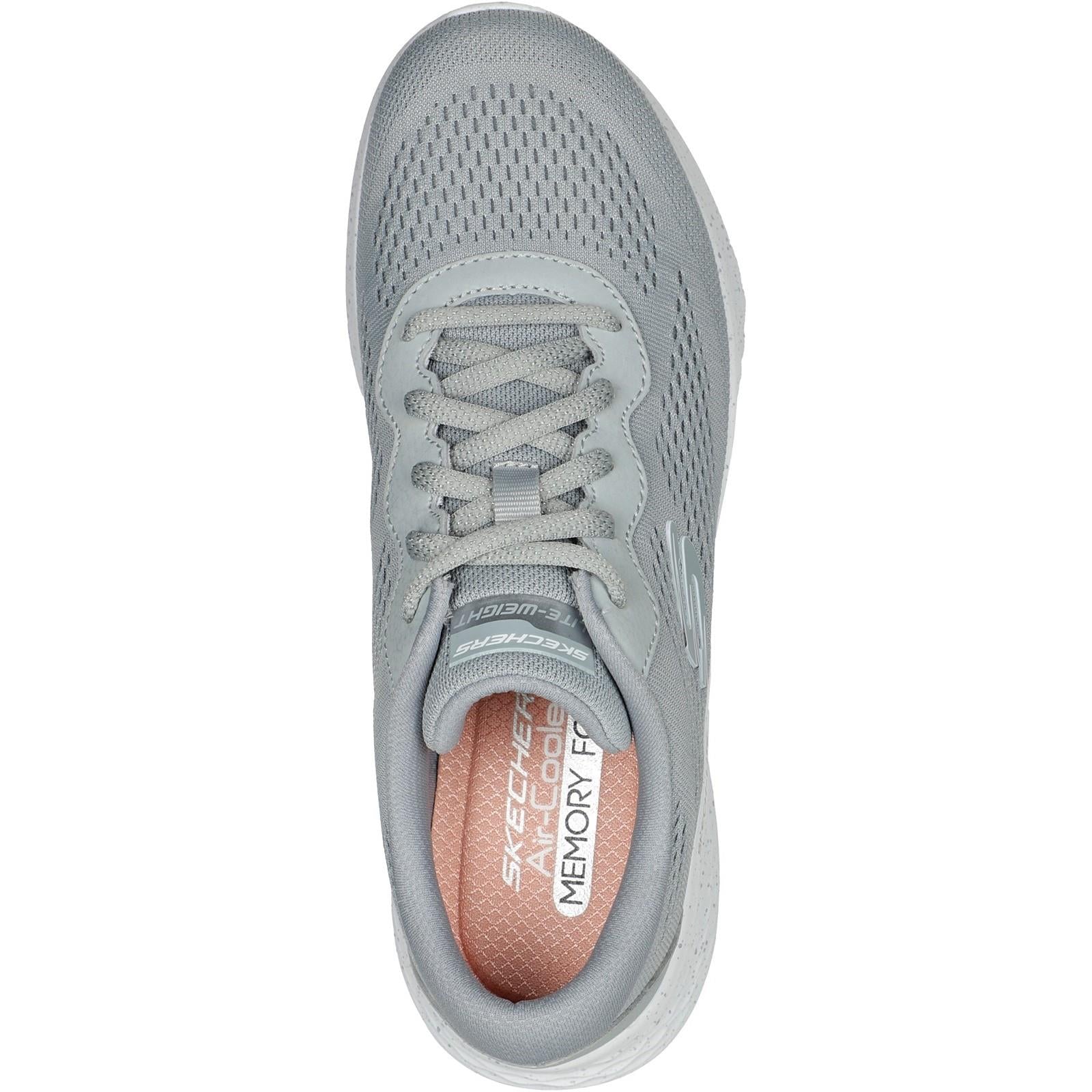 Women's Wide Fit Skechers 149991 Skech Lite Pro Perfect Time Trainers - Grey - Image 5