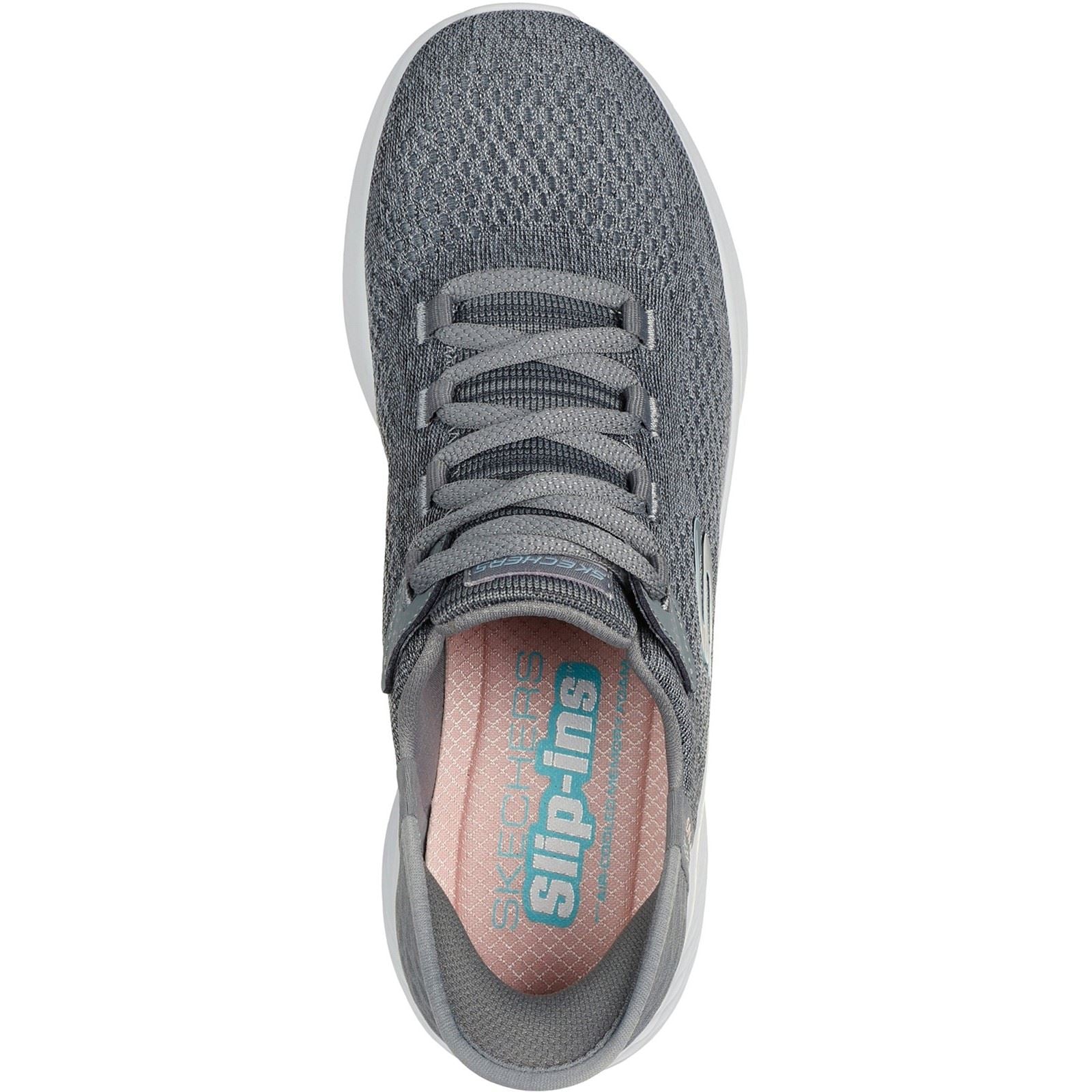 Women's Wide Fit Skechers 150012 Slip-ins Skech Lite Pro Natural Trainers - Image 5