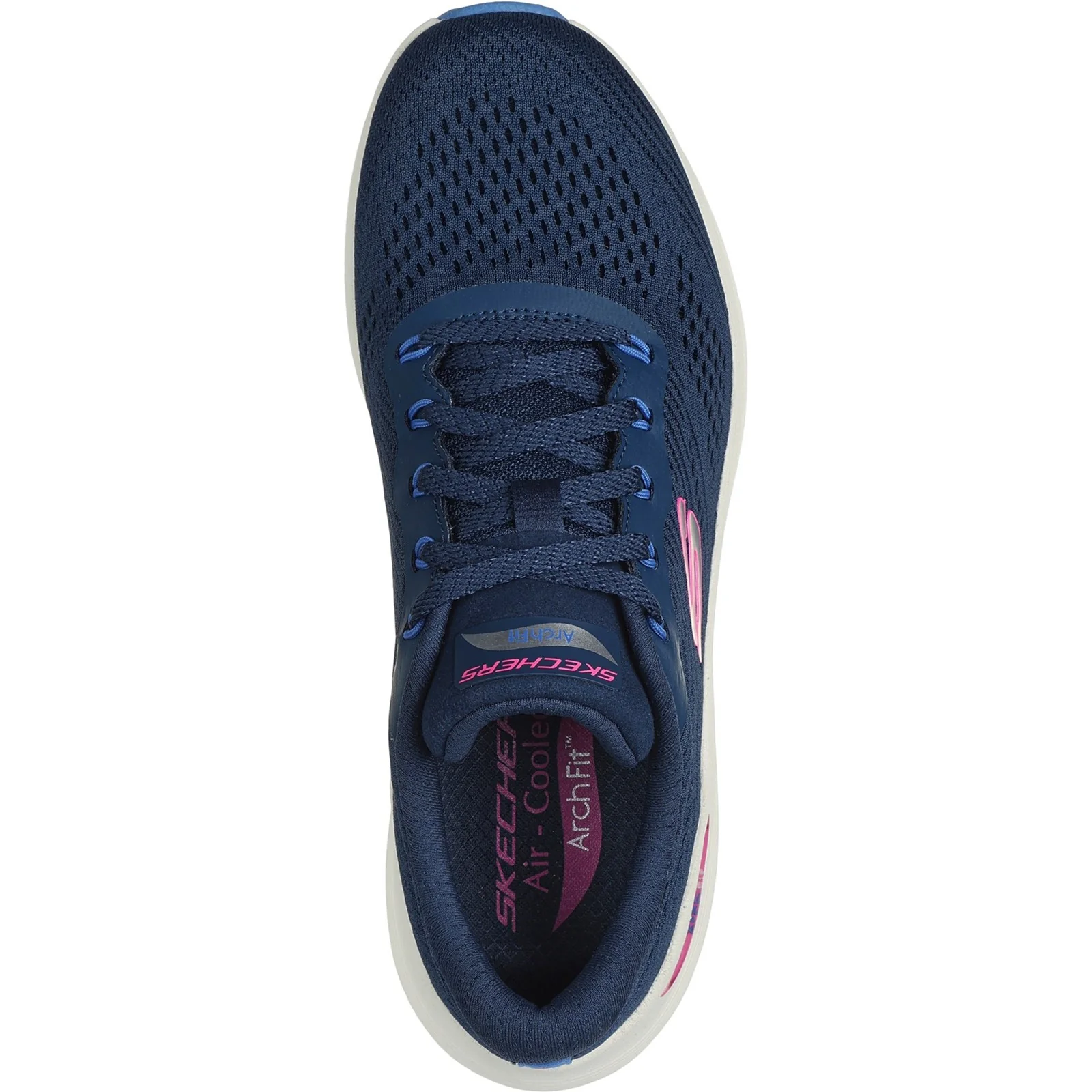 Womens Wide Fit Skechers 150051 2.0 Arch Fit Big League Trainers - Image 15
