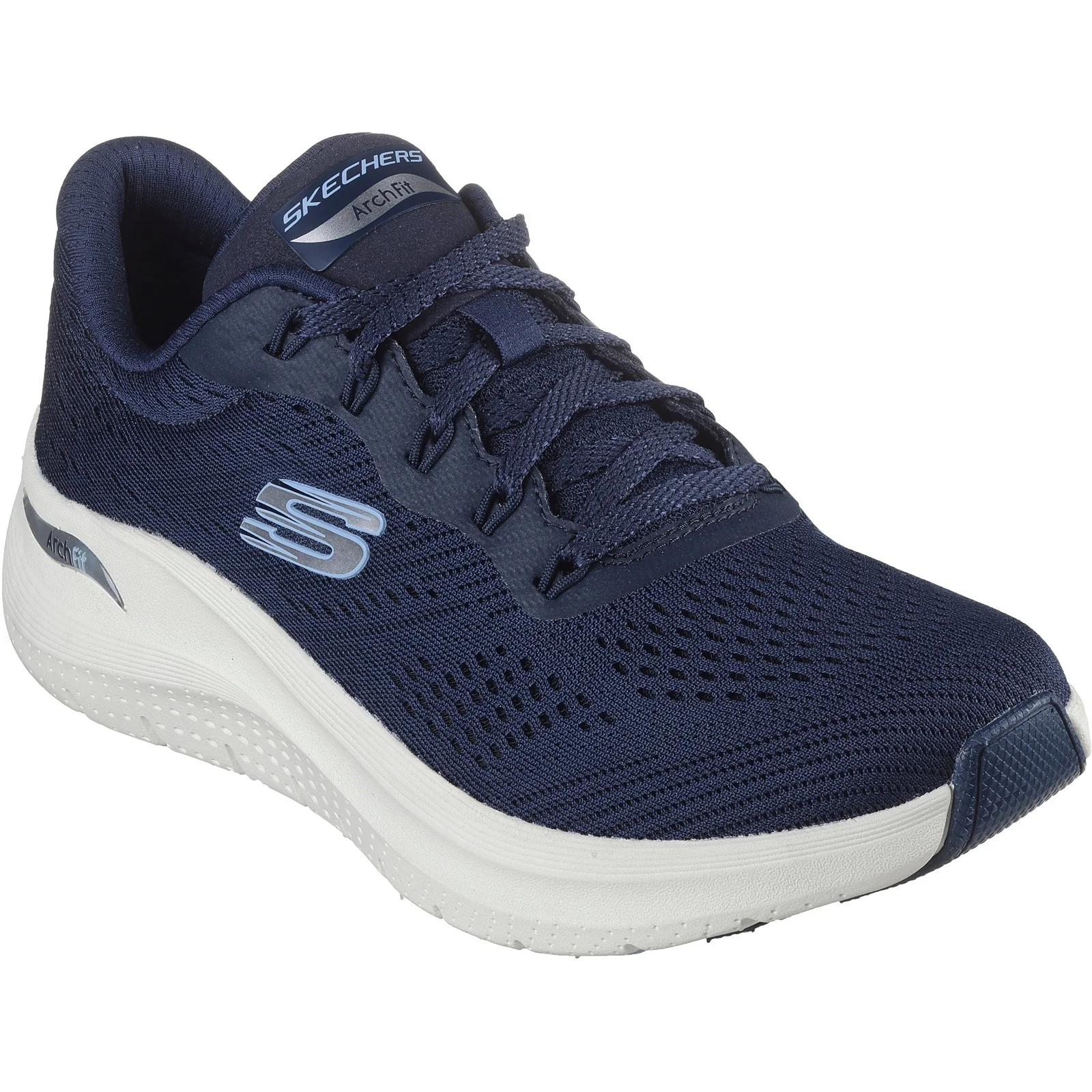 Womens Wide Fit Skechers 150051 2.0 Arch Fit Big League Trainers - Image 8