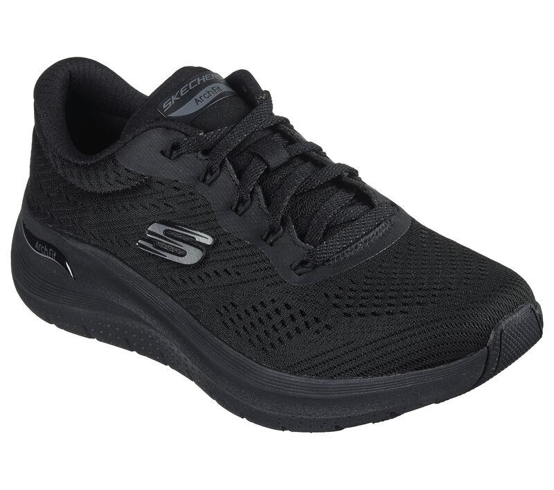 Women's Wide Fit Skechers 150051 Arch Fit 2.0 Big League Trainers - Image 3