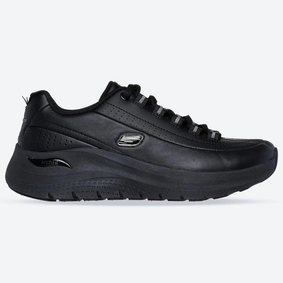 Women's Wide Fit Skechers 150061 Arch Fit 2.0 Star Bound Trainers