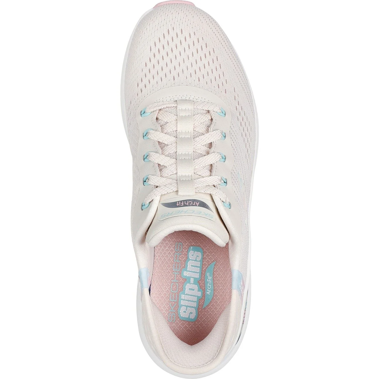 Women's Wide Fit Skechers 150066 Slip-ins Arch Fit 2.0 Easy Chic Trainers - Image 5