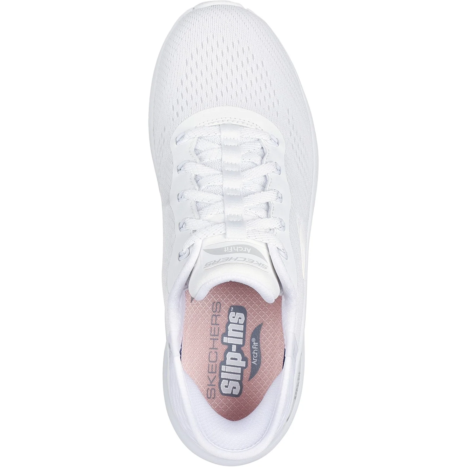 Women's Wide Fit Skechers 150066 Slip-ins Arch Fit 2.0 Easy Chic Trainers - Image 9
