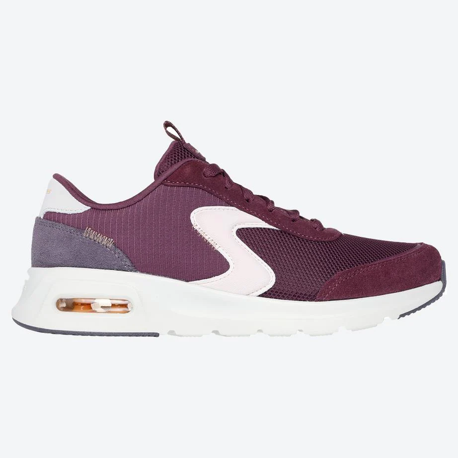 Women's Wide Fit Skechers 150076 Skech Air Court Trainers - Image 7