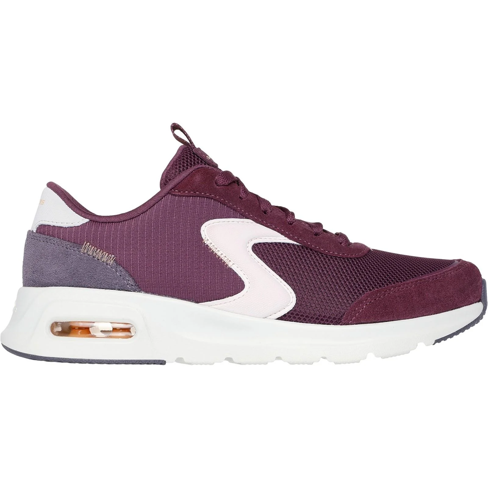 Women's Wide Fit Skechers 150076 Skech Air Court Trainers - Image 8