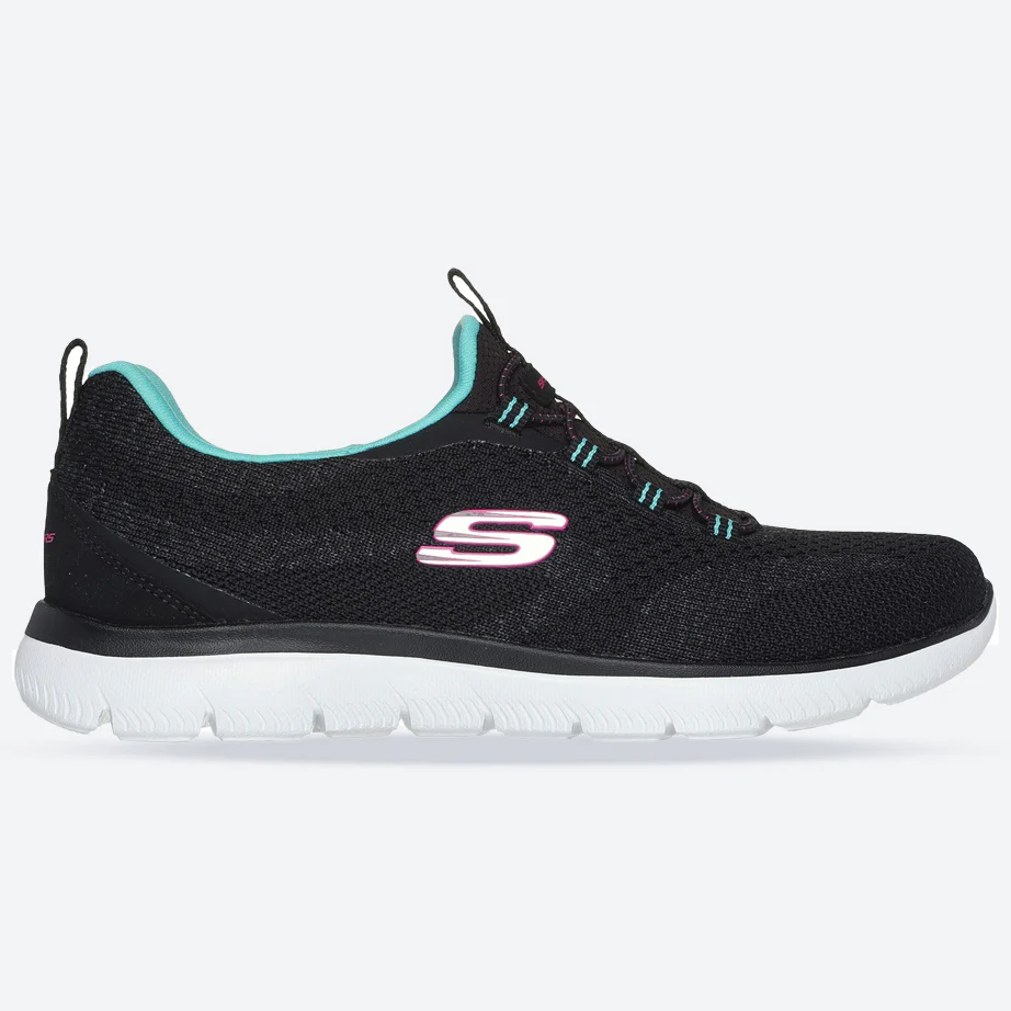 Women's Wide Fit Skechers 150120 Summits New Nature Trainers