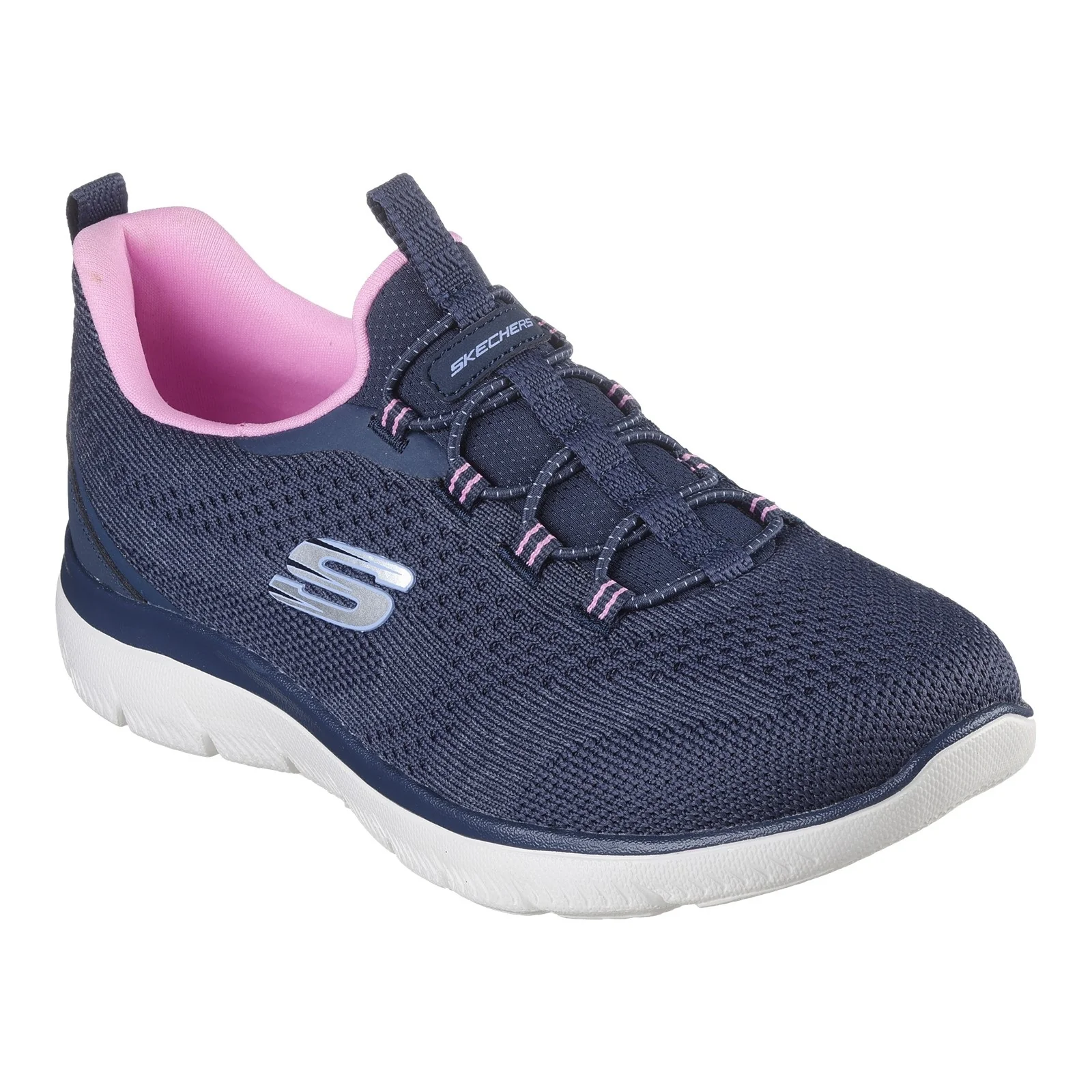 Women's Wide Fit Skechers 150120 Summits New Nature Trainers - Image 7