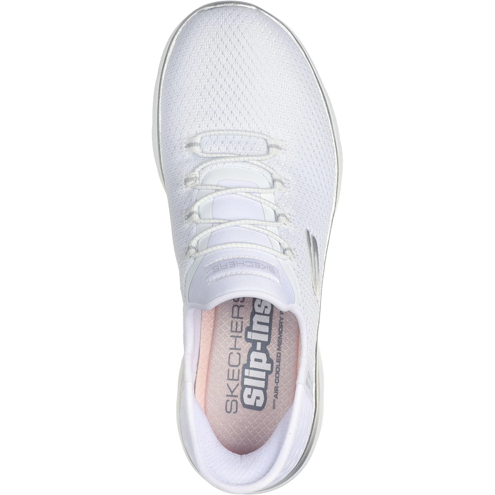 Women's Wide Fit Skechers 150123 Slip-ins Summits Diamond Dream Trainer - Image 10
