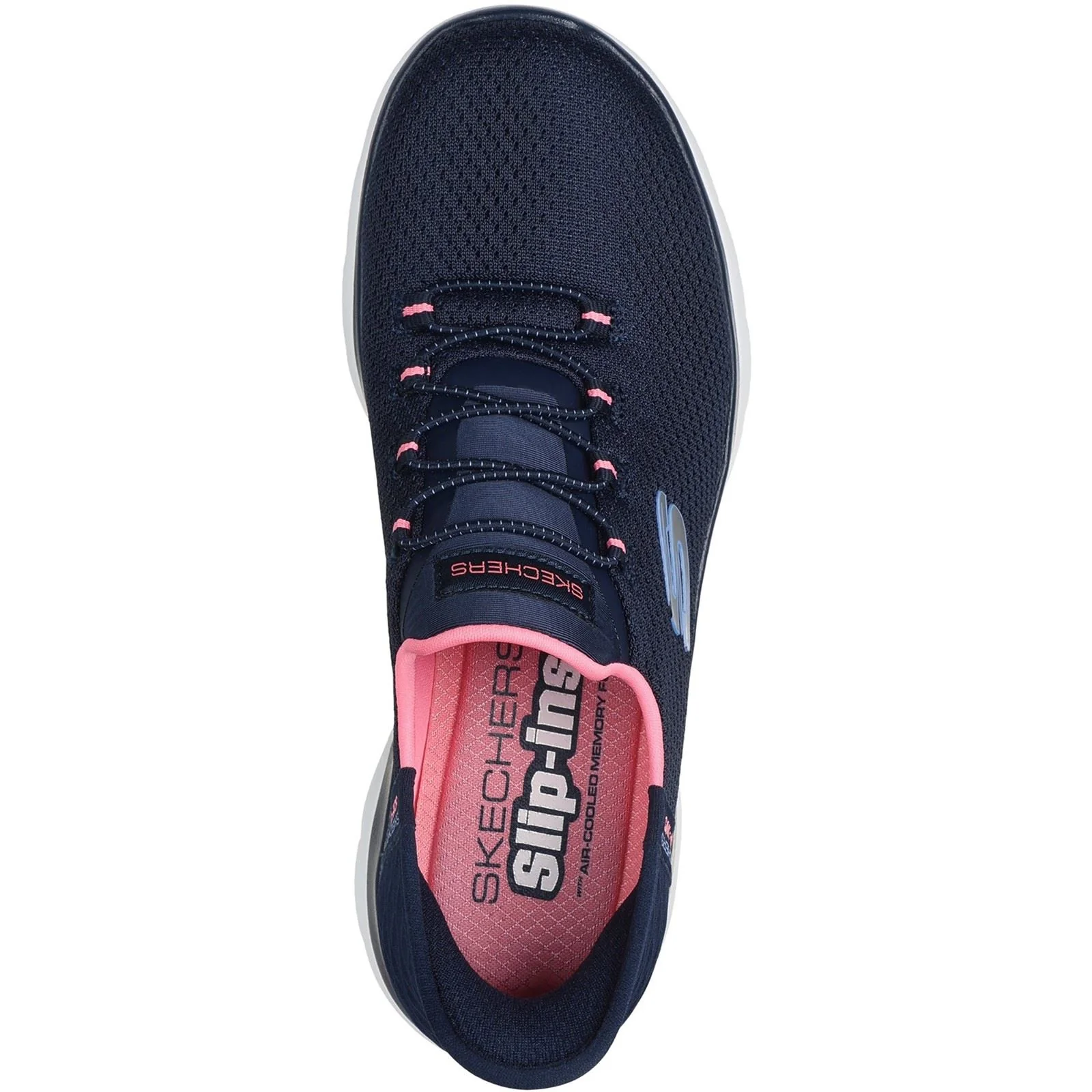 Women's Wide Fit Skechers 150123 Slip-ins Summits Diamond Dream Trainer - Image 5