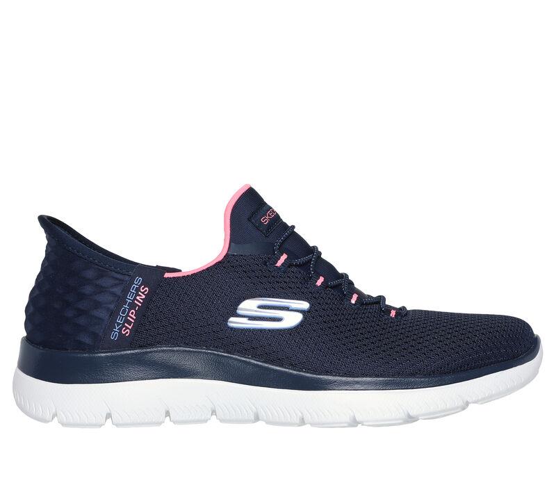 Women's Wide Fit Skechers 150123 Slip-ins Summits Diamond Dream Trainers - Image 2