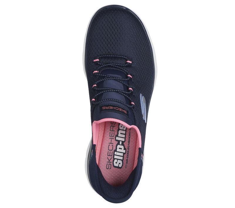 Women's Wide Fit Skechers 150123 Slip-ins Summits Diamond Dream Trainers - Image 5