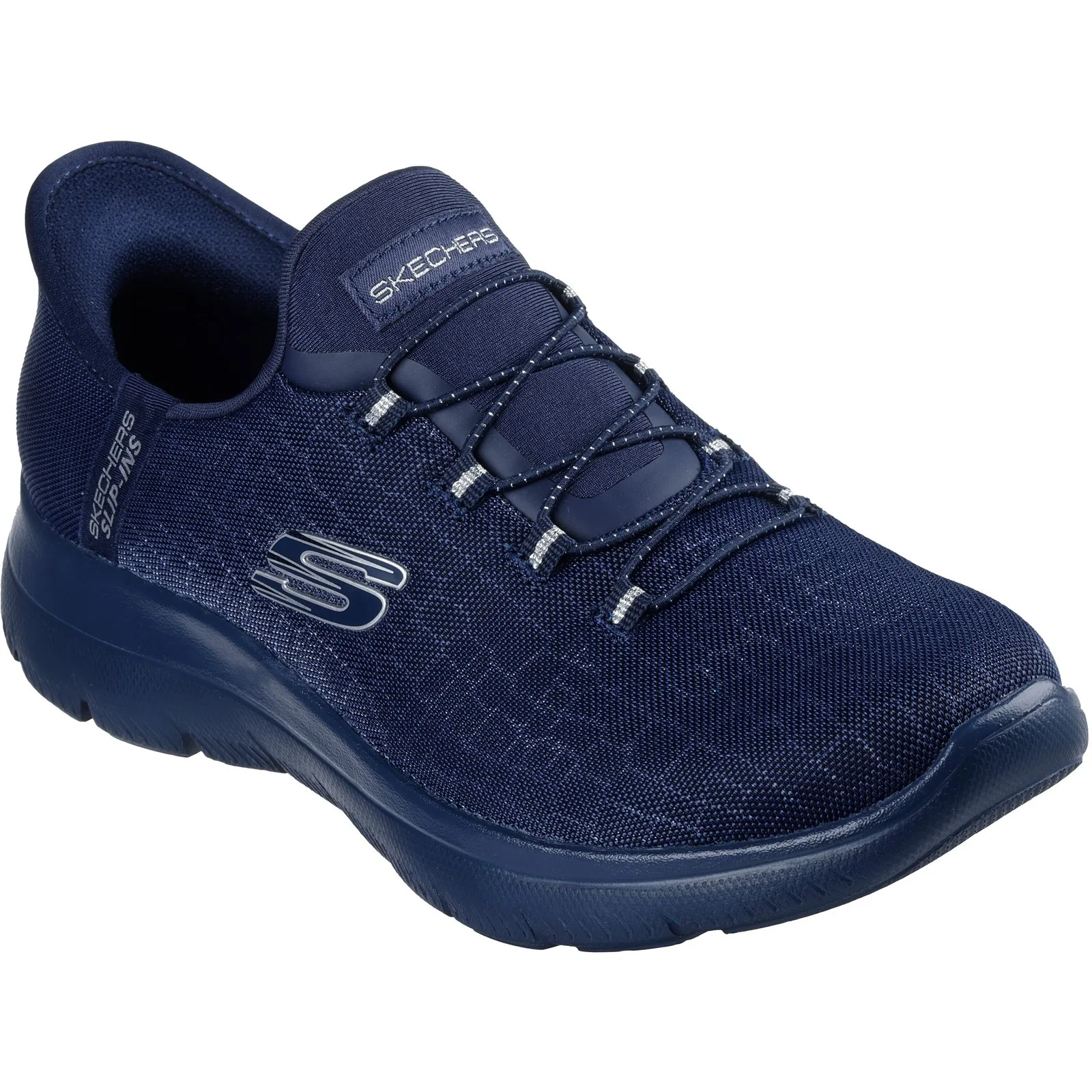 Women's Wide Fit Skechers 150128 Slip-ins Summits Classy Night Trainers - Image 3