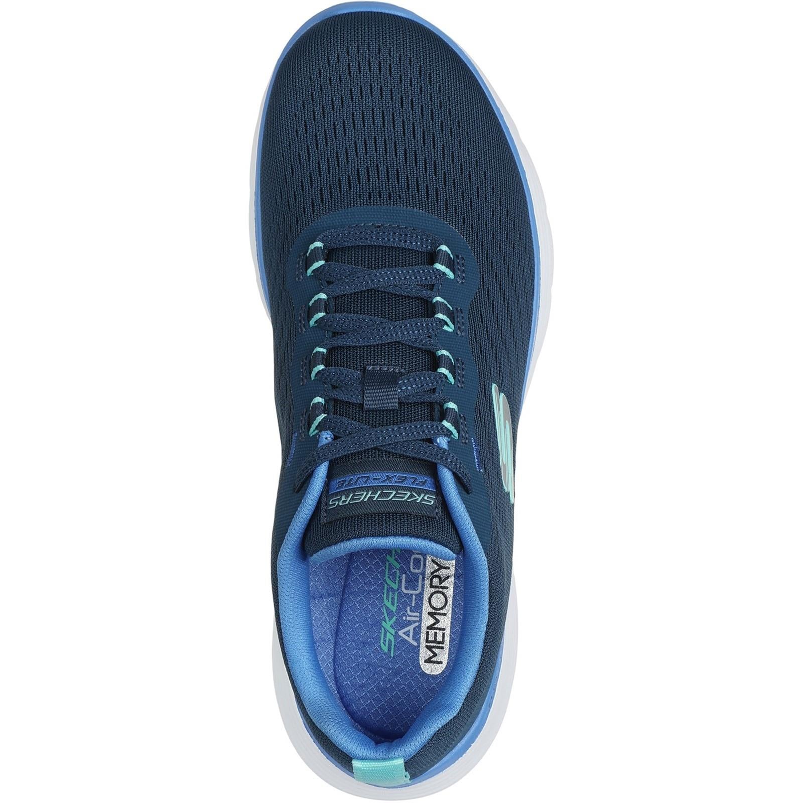 Women's Wide Fit Skechers 150201 Flex Appeal 5.0 New Path Trainer - Image 10