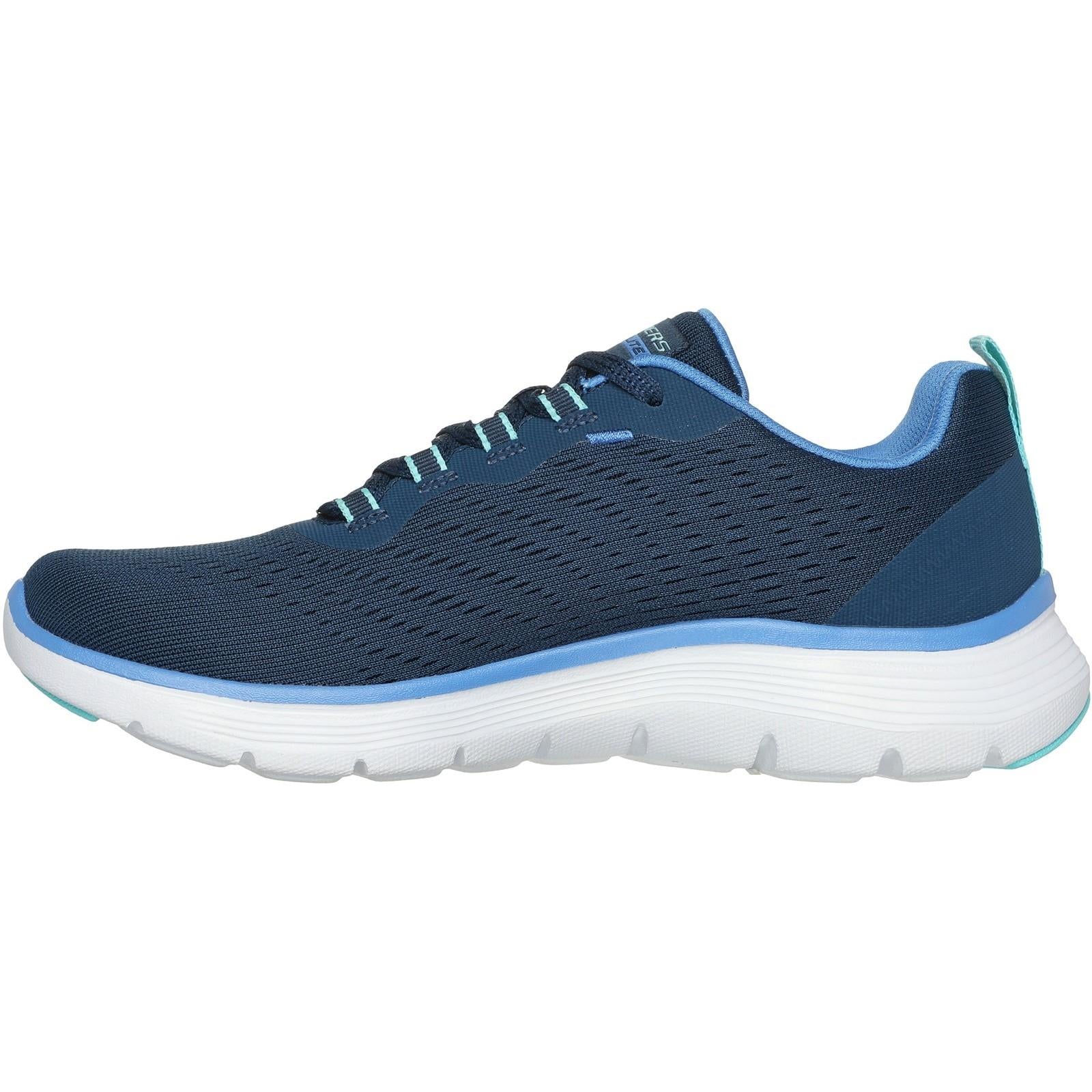 Women's Wide Fit Skechers 150201 Flex Appeal 5.0 New Path Trainer - Image 9