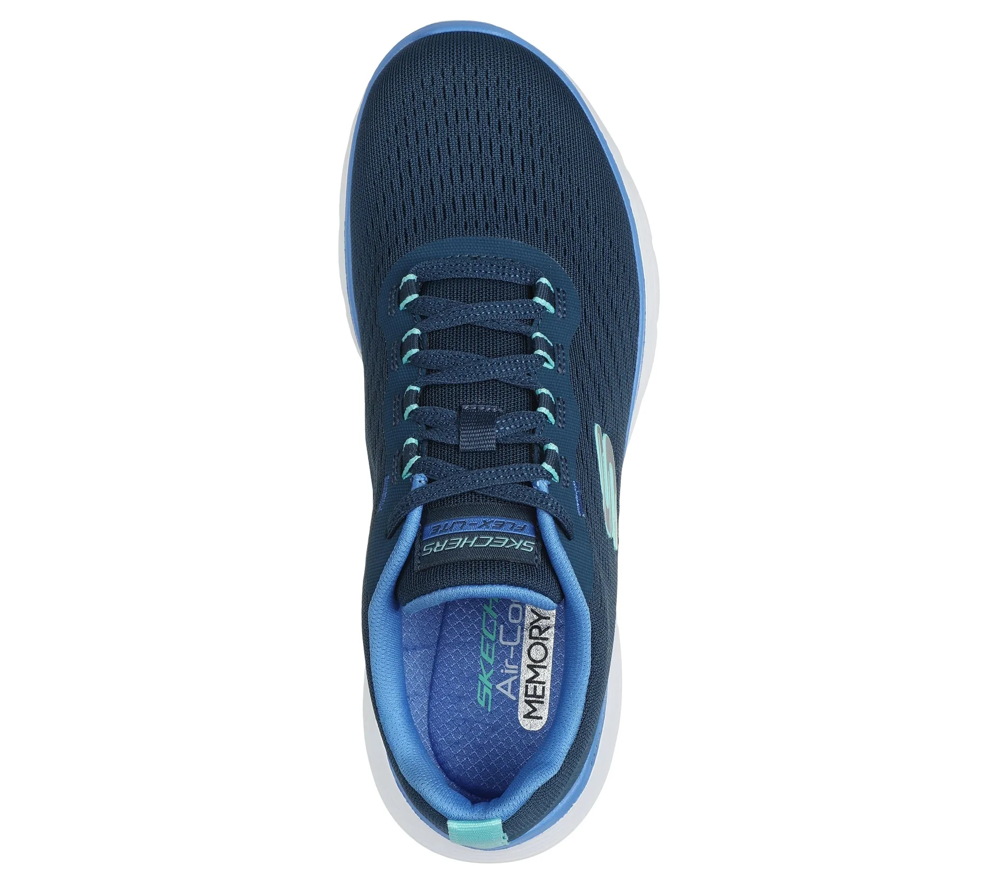 Women's Wide Fit Skechers 150201W Flex Appeal 5.0 New Path Trainers - Image 10