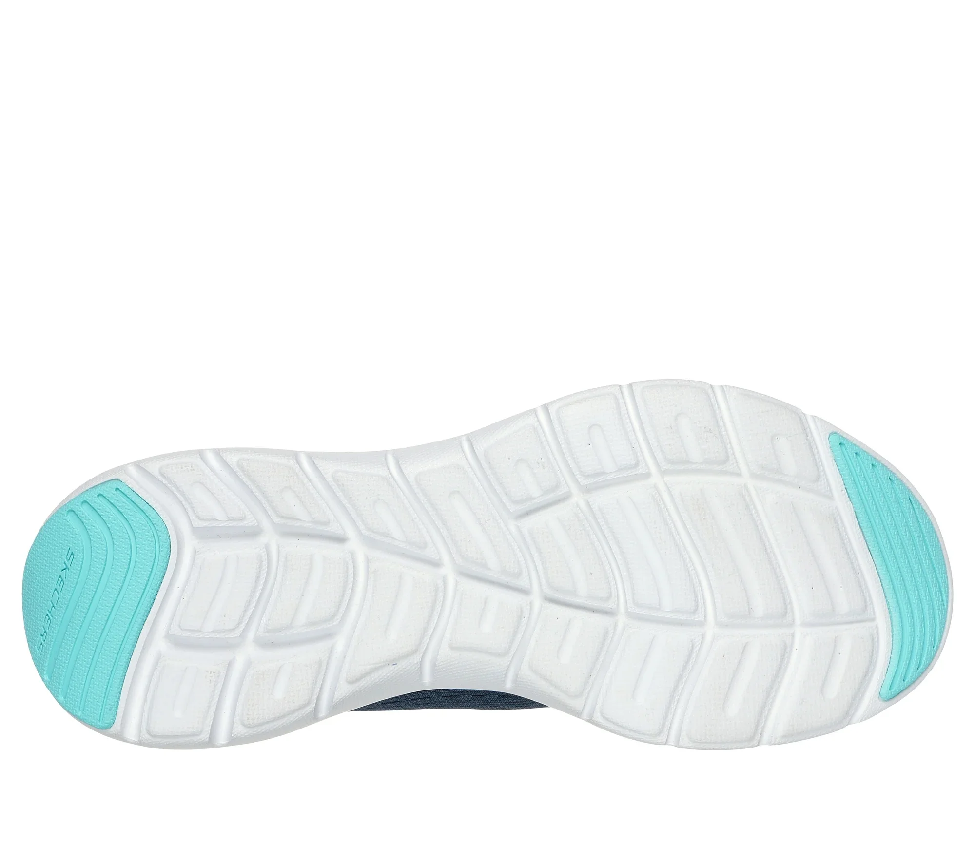 Women's Wide Fit Skechers 150201W Flex Appeal 5.0 New Path Trainers - Image 11