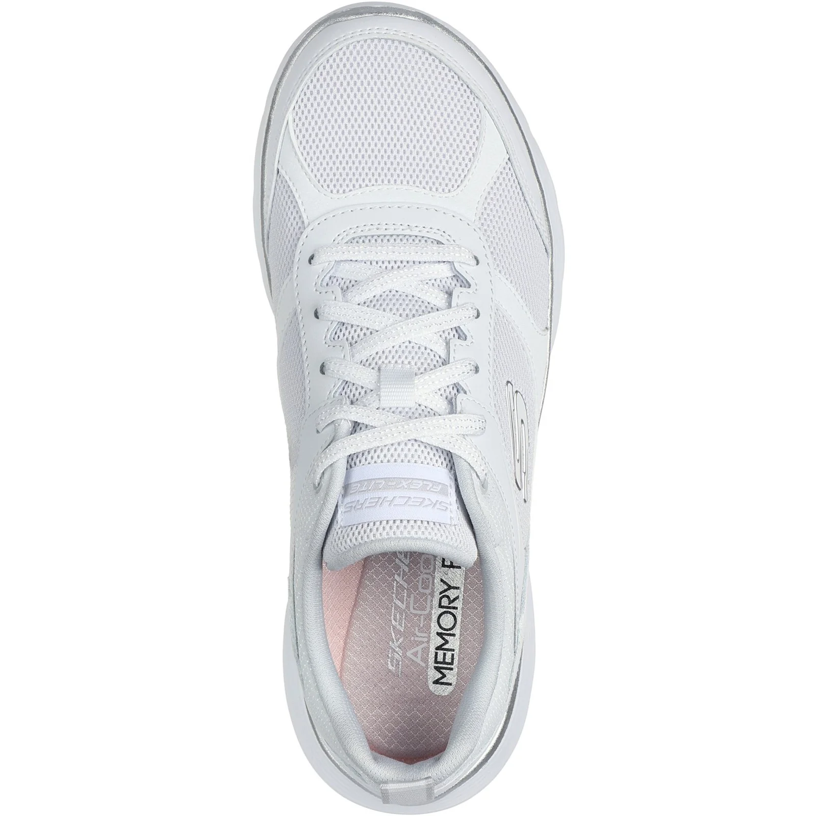 Womens Wide Fit Skechers 150202 Flex Appeal 5.0 Fresh Touch Trainers - Image 10
