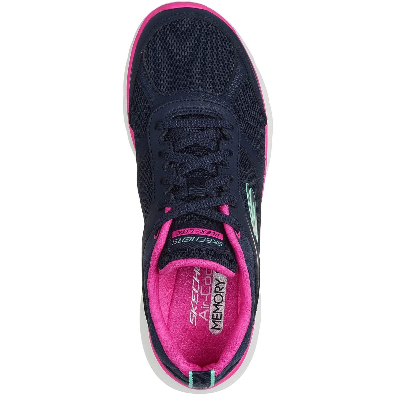 Womens Wide Fit Skechers 150202 Flex Appeal 5.0 Fresh Touch Trainers - Image 5