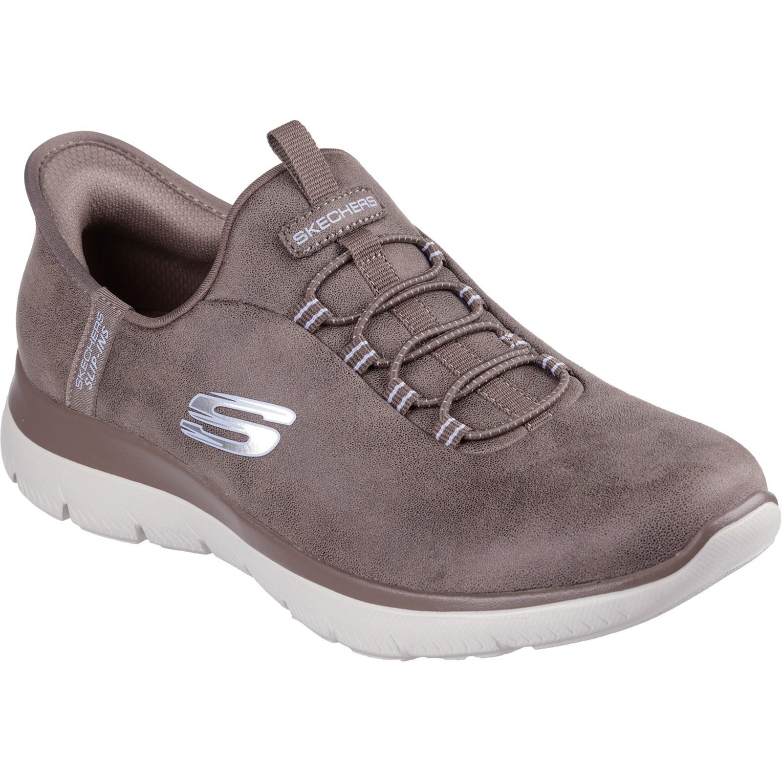 Women's Wide Fit Skechers 150254 Slip-ins Summits Trainers - Image 8