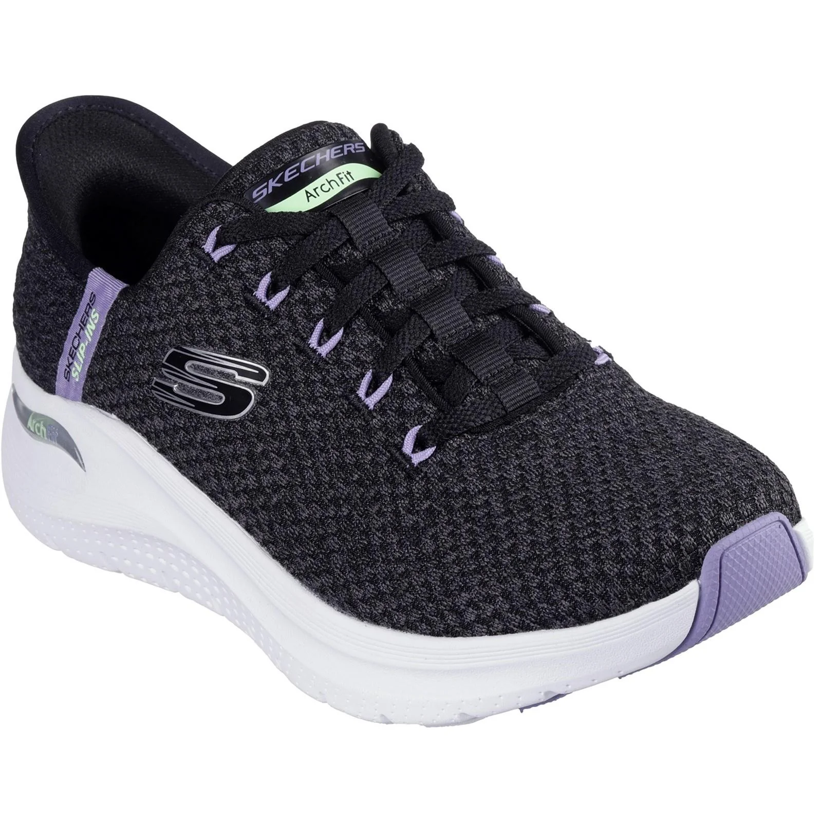 Women's Wide Fit Skechers 150322 Slip-ins Arch Fit 2.0 Trainers - Image 3