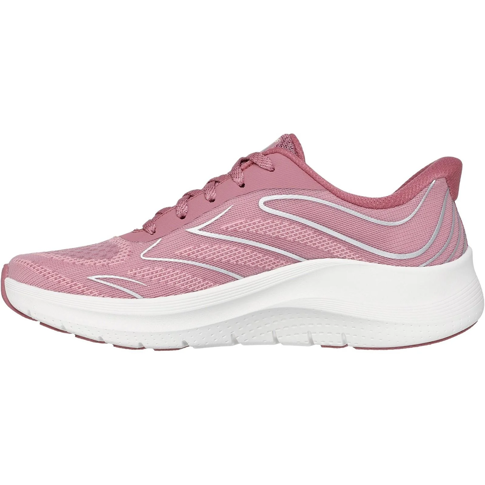 Women's Wide Fit Skechers 150328 Slip-ins Arch Fit 2.0 Sleek Stride Trainers - Image 4
