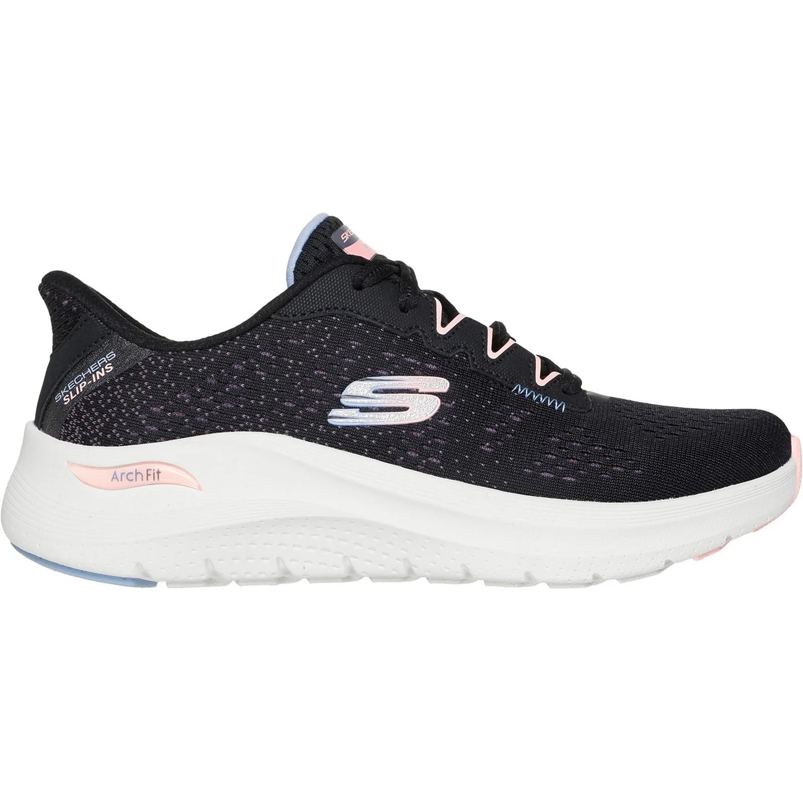 Women's Wide Fit Skechers 150333 Slip-ins Arch Fit 2.0 Fresh Space Trainers - Image 2