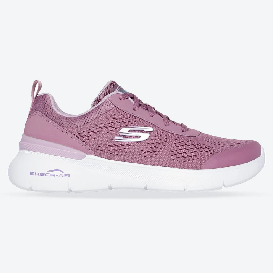 Women's Wide Fit Skechers 150370 Skech-air Dynamight 2.0 New Heights Trainers