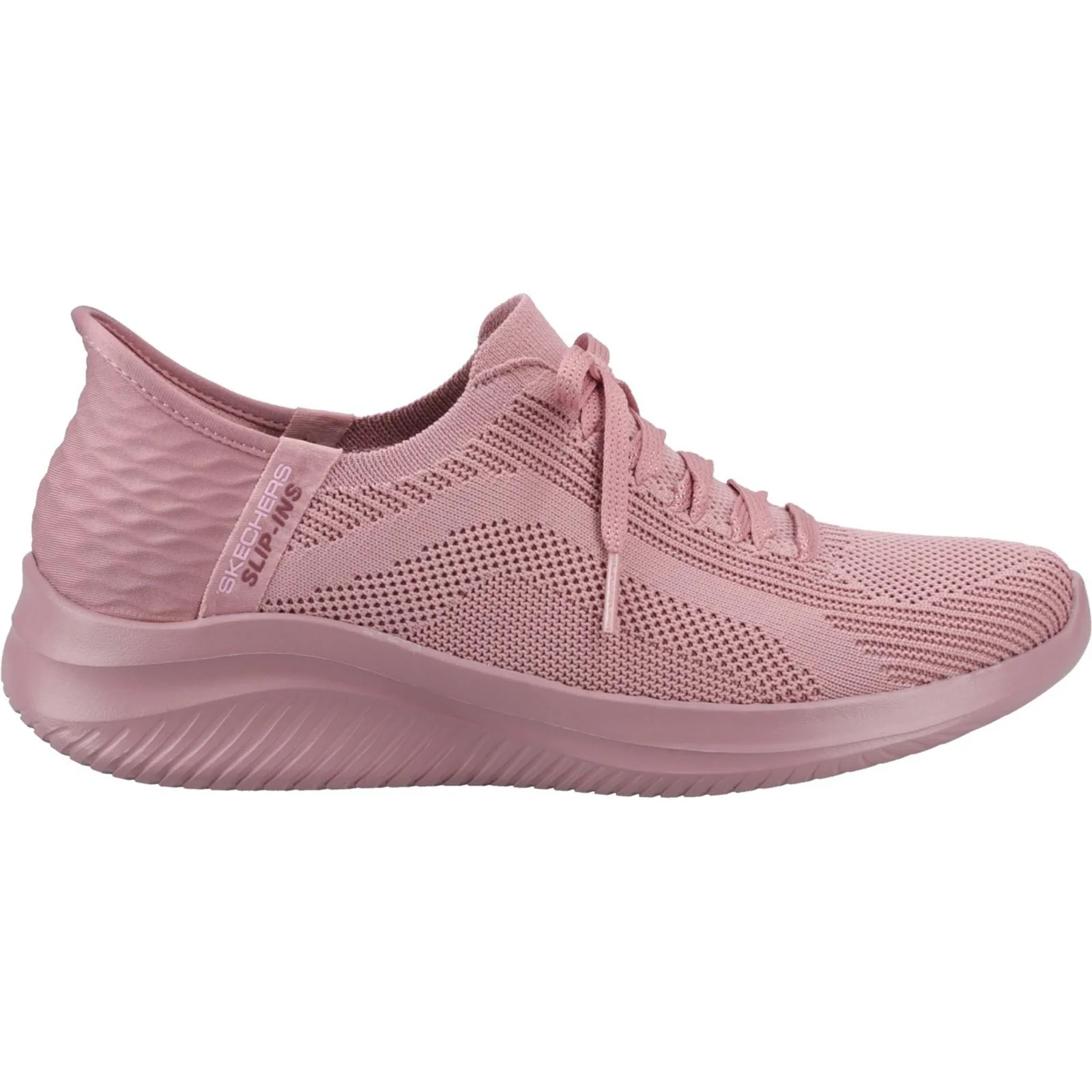 Women's Wide Fit Skechers 150447 Slip-ins Ultra Flex 3.0 Pure Color Trainers - Image 7