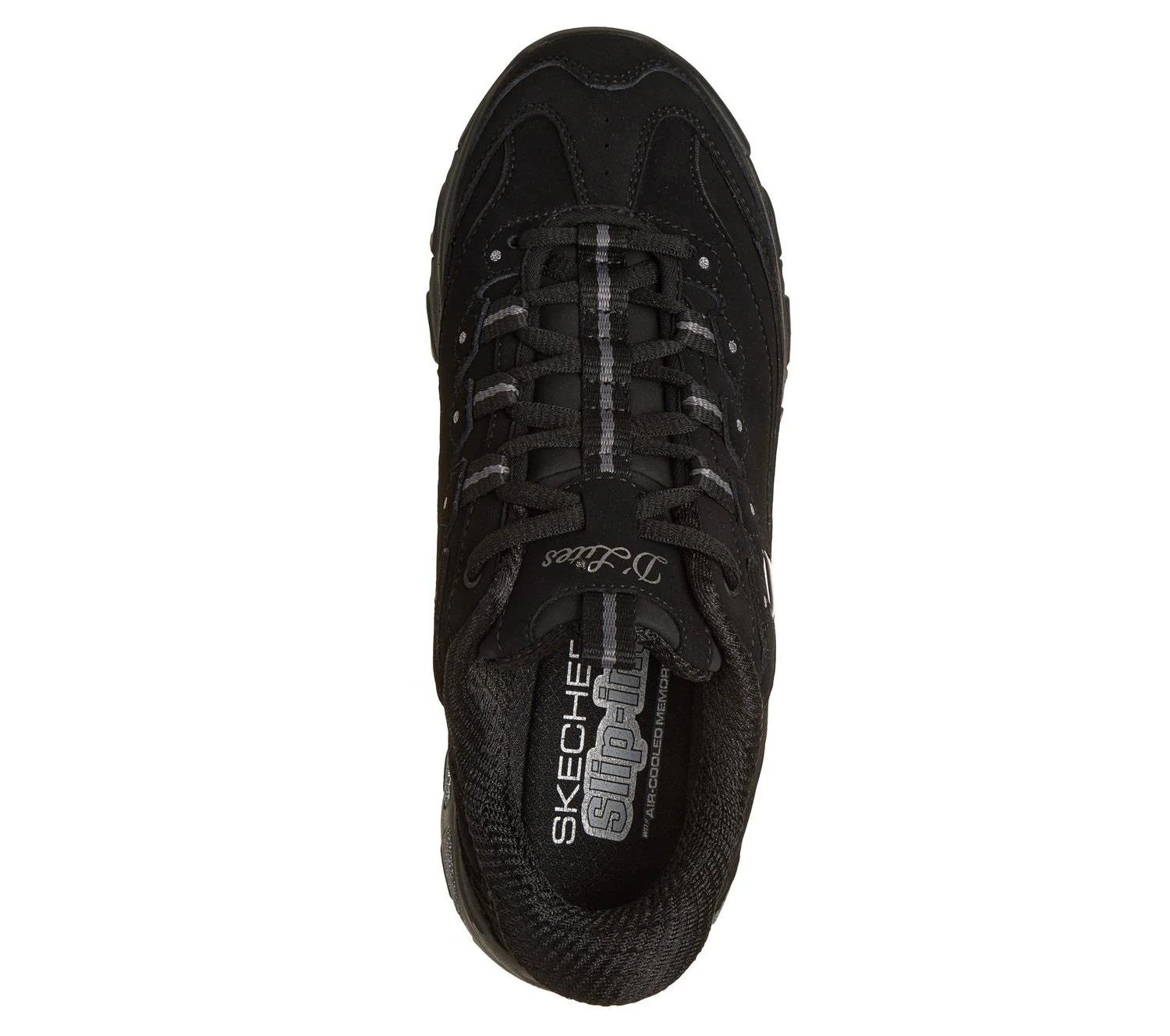 Women's Wide Fit Skechers 150543W Slip-ins D'Lites Classic Remix Trainers - Image 5