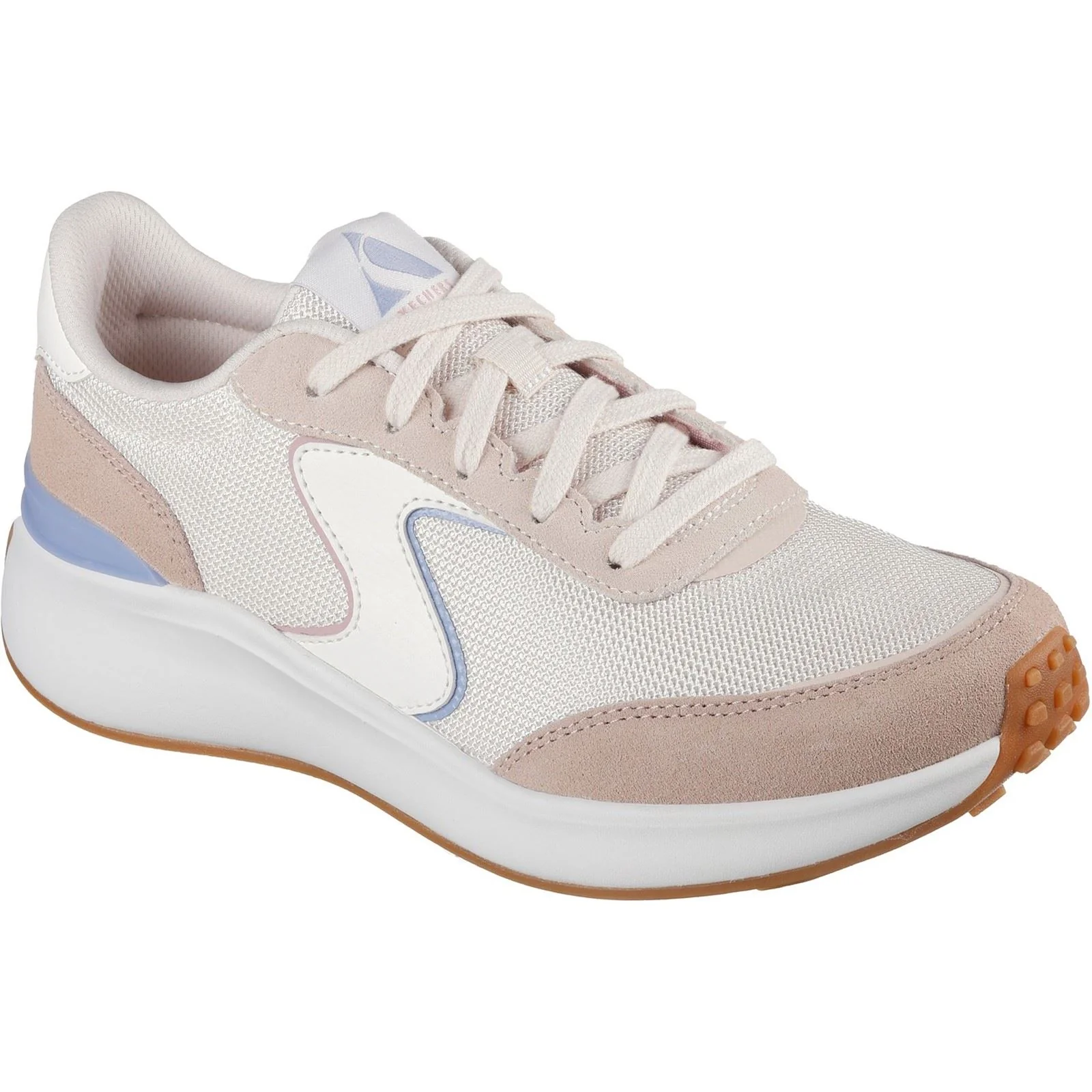 Women's Wide Fit Skechers 150600 Blvd Retro Revival Trainers - Image 3