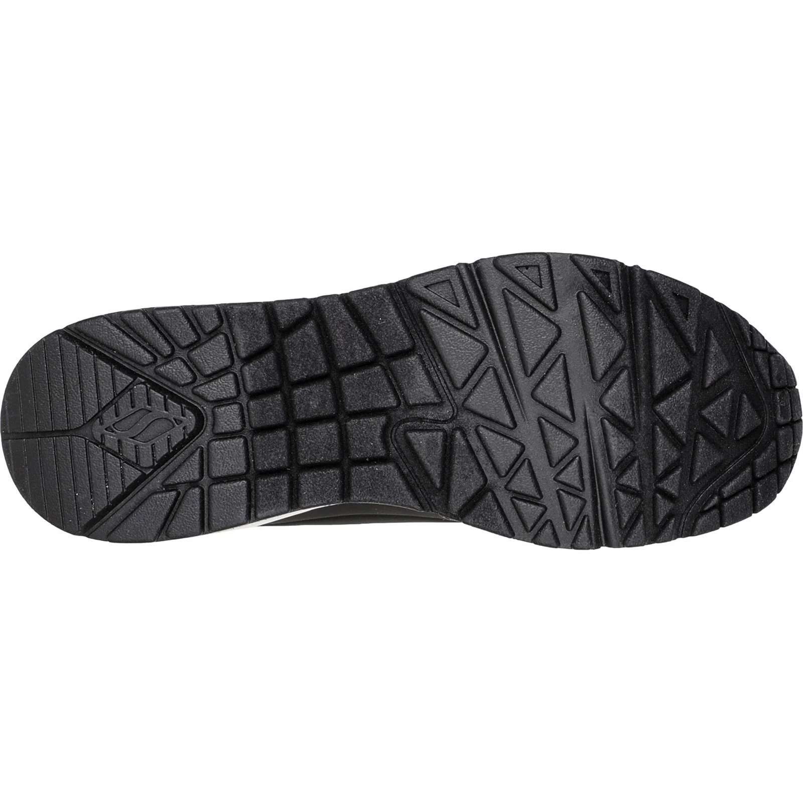 Women's Wide Fit Skechers 155196 Uno Shimmer Away Trainers - Image 12